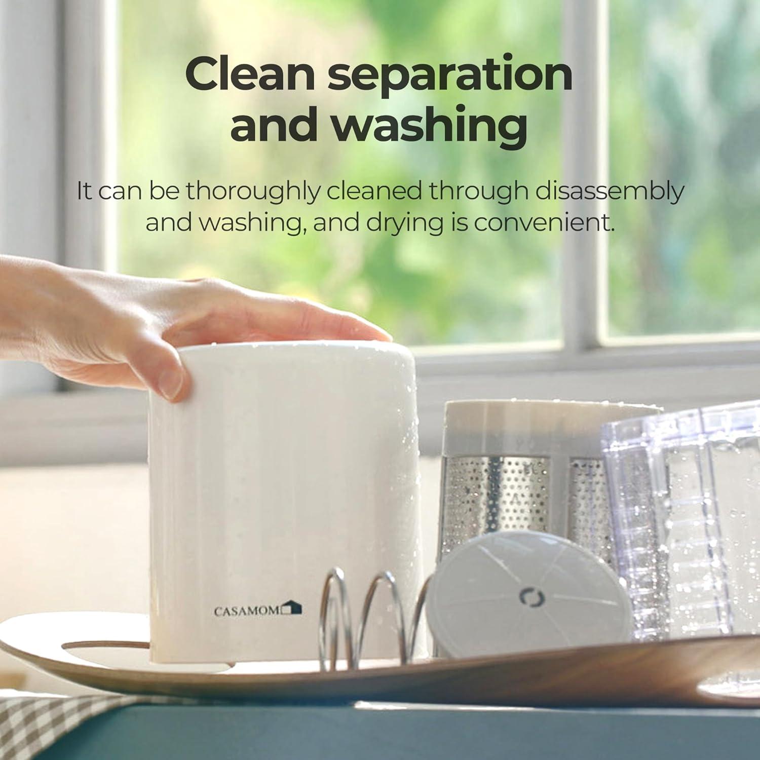 Deshidratador de Alimentos CasaMom JJAGOJJAGO Blanco 10 Bandejas