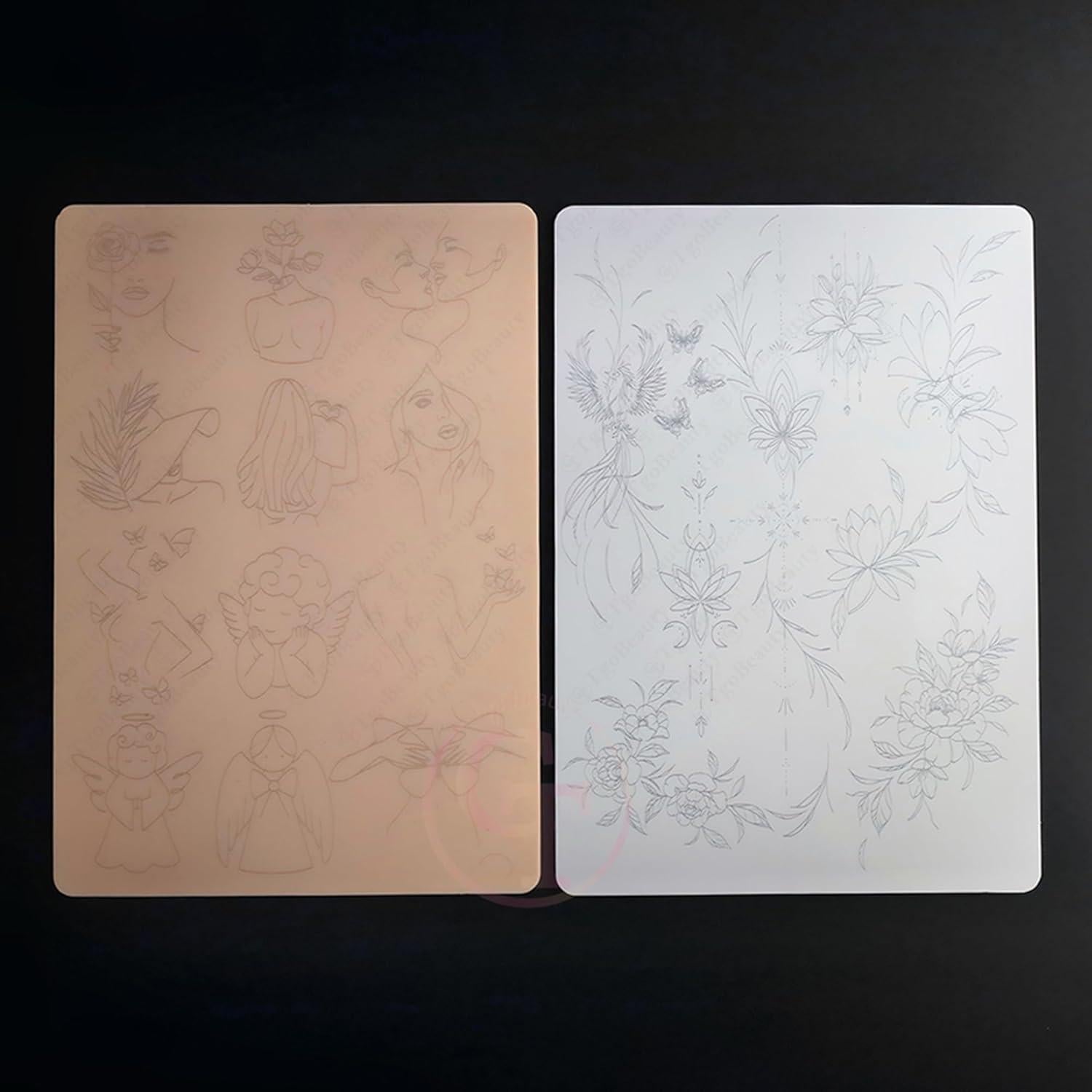 Piel de Práctica de Tatuaje FeteBeauty 1pc Silicona 1.5mm