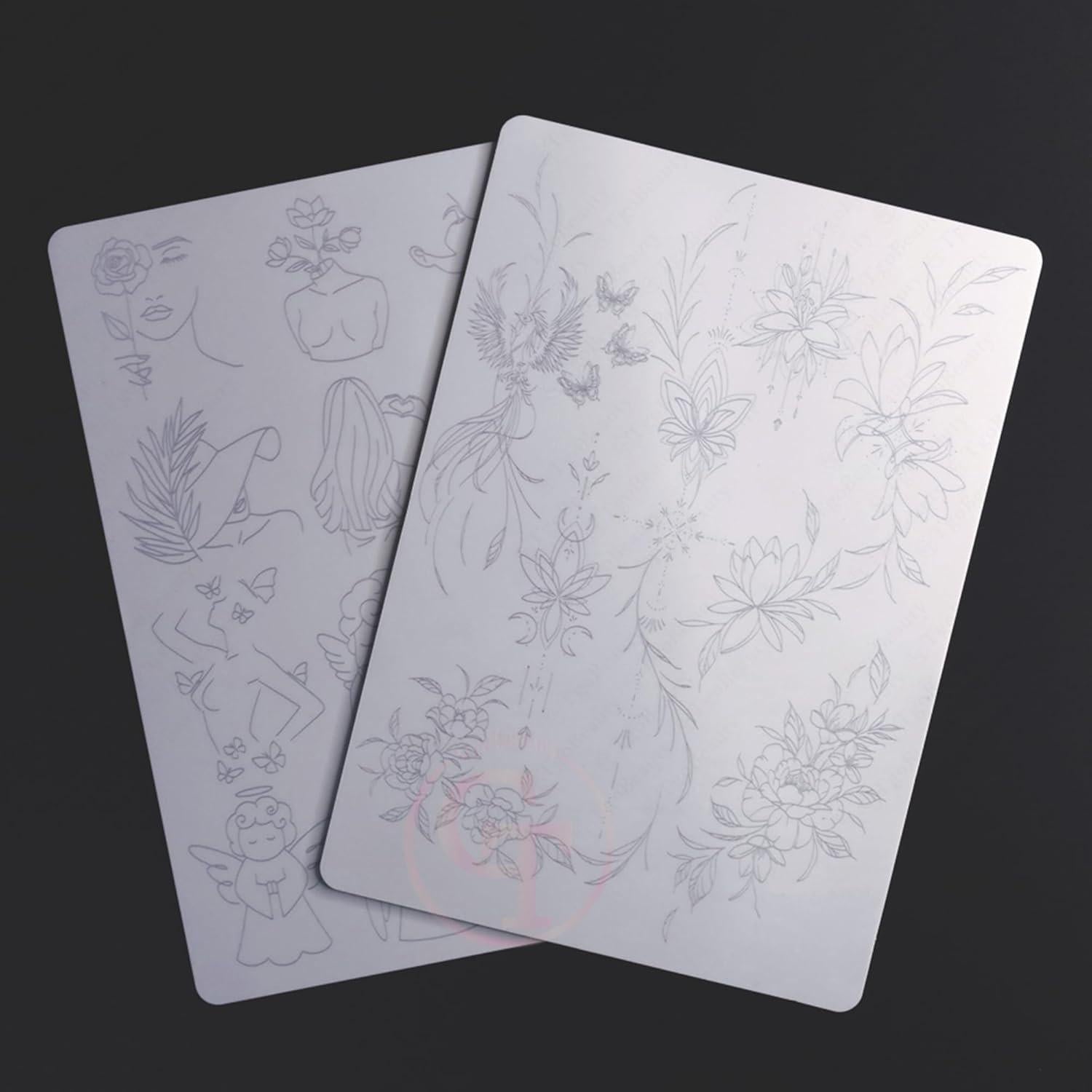 Piel de Práctica de Tatuaje FeteBeauty 1pc Silicona 1.5mm