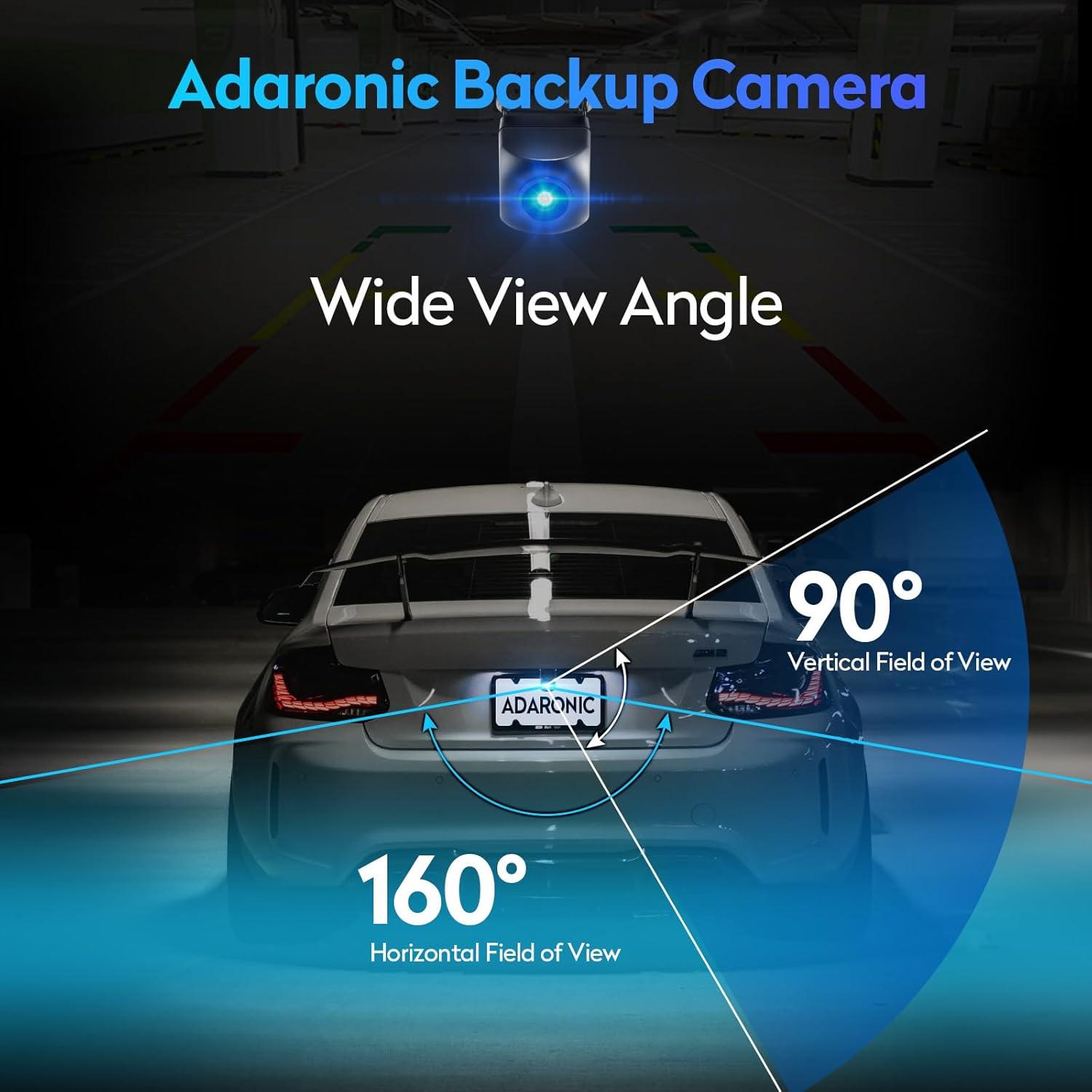 Cámara de Respaldo AHD 720P TBL HD01 160° Visión Nocturna