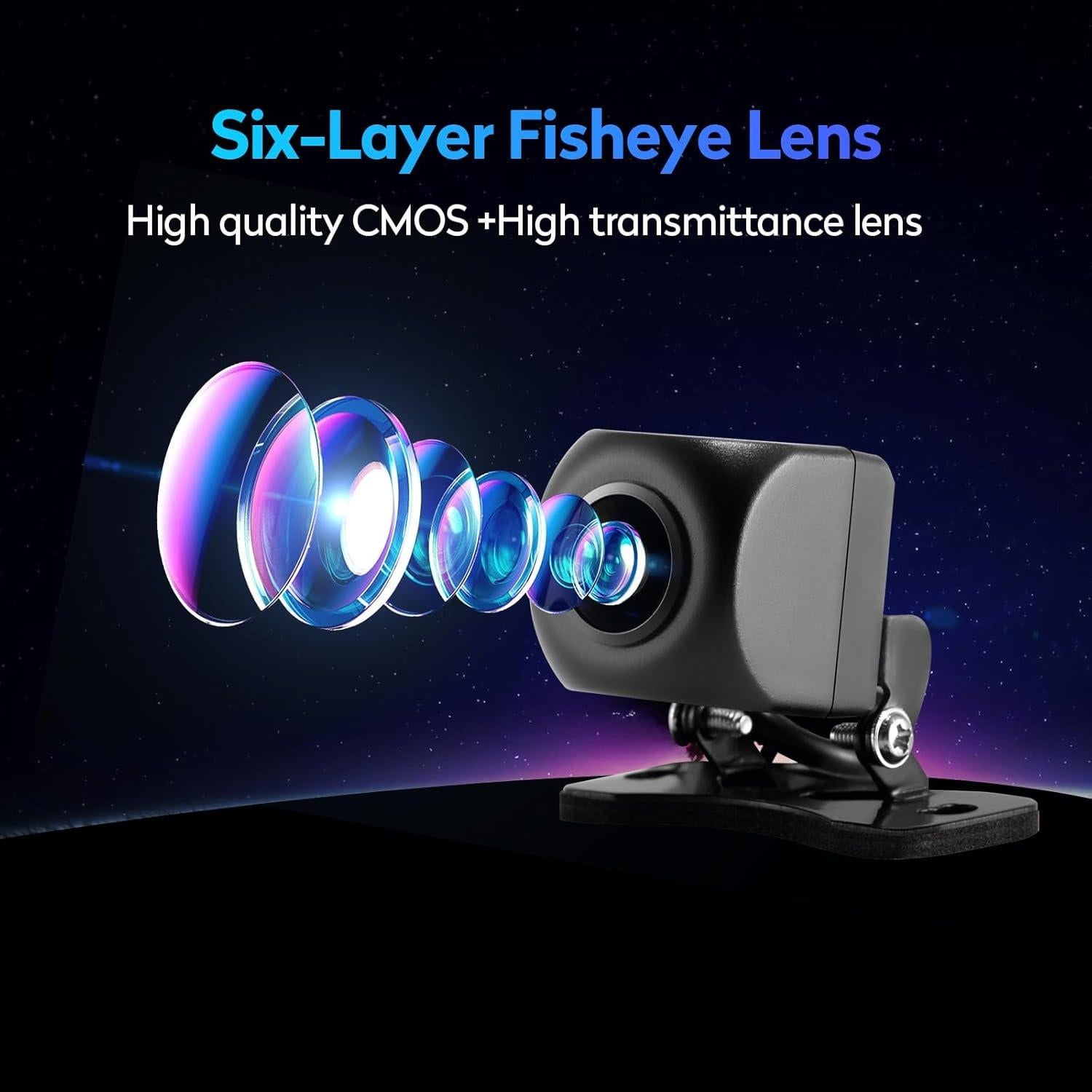 Cámara de Respaldo AHD 720P TBL HD01 160° Visión Nocturna