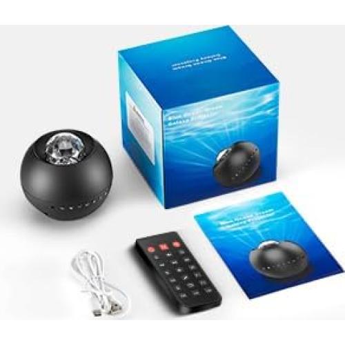 Proyector Galaxy One Fire WH-E14 con Altavoz Bluetooth y Ruido Blanco