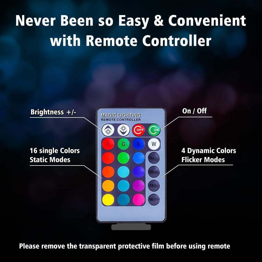 Lámpara 3D de Fútbol Seven Lady Control Remoto y Táctil