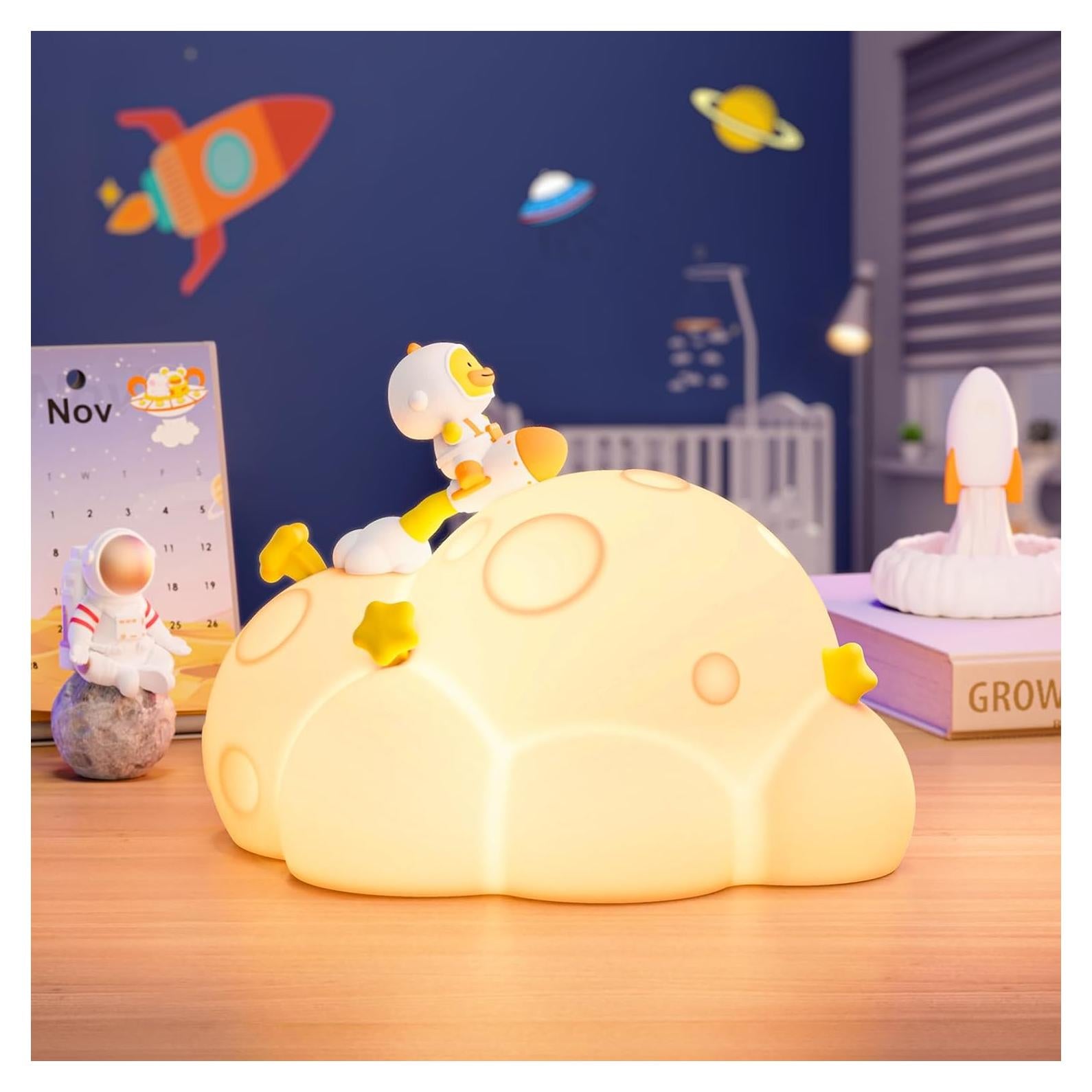 Luz Nocturna Planetaria ICRER Family Astronauta 12x14.5cm