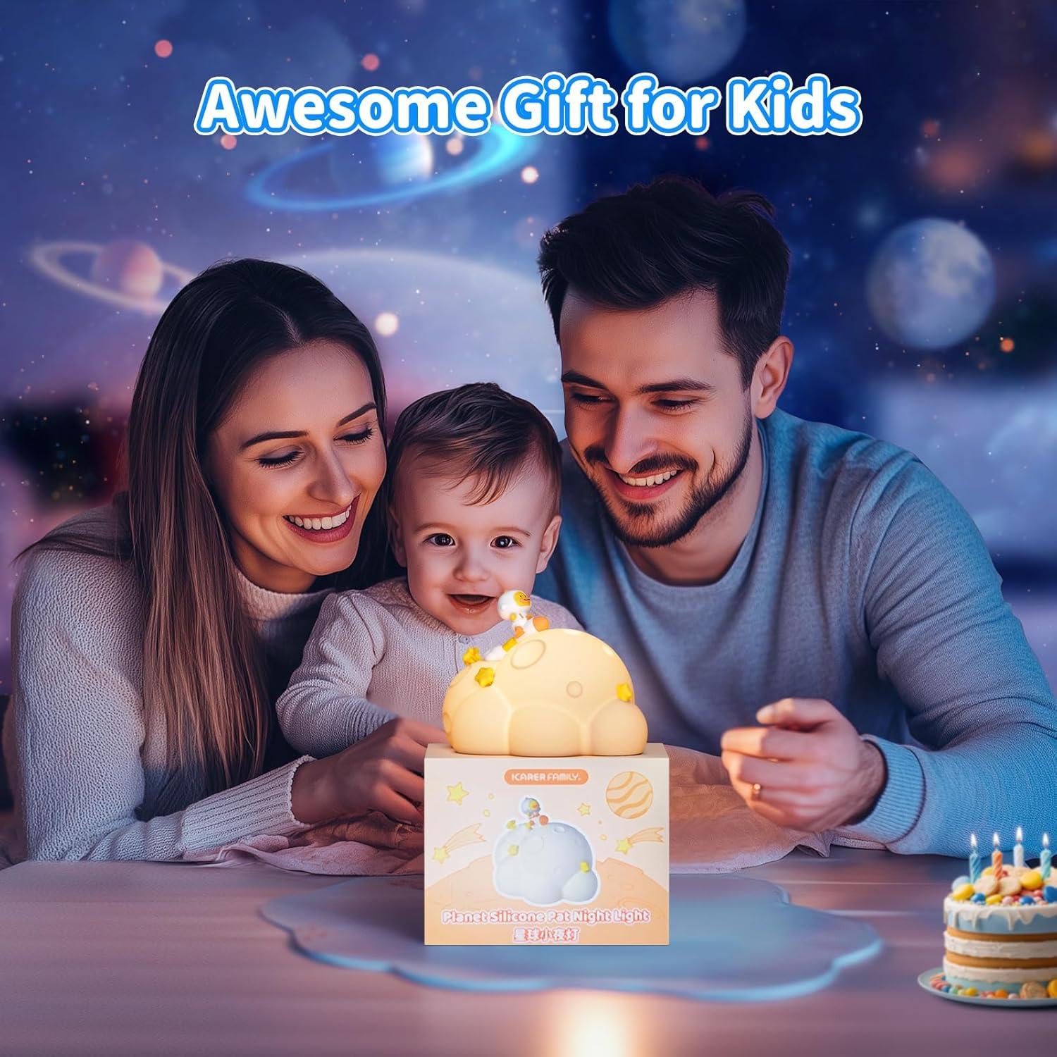 Luz Nocturna Planetaria ICRER Family Astronauta 12x14.5cm