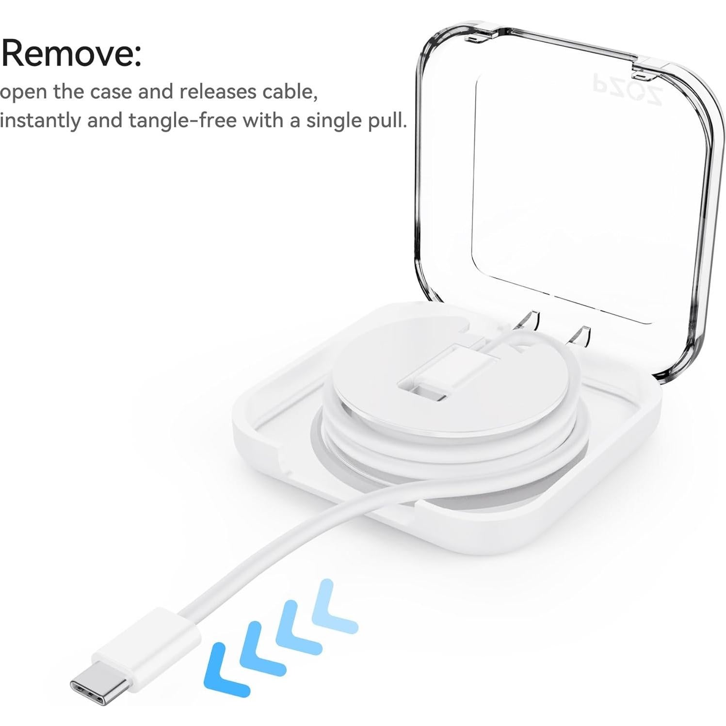 Funda Organizador de Cable PZOZ para iPhone/iPad 1m