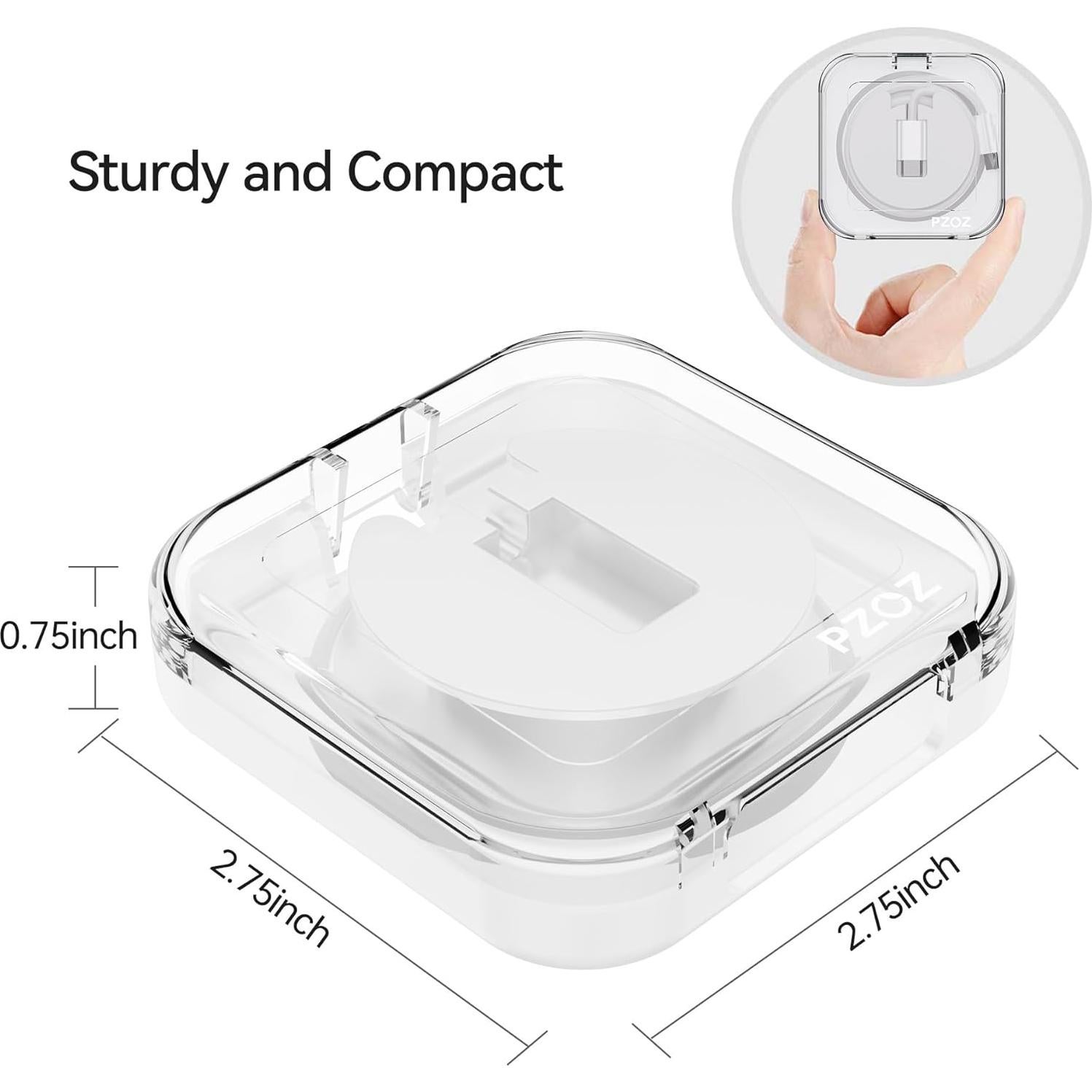 Funda Organizador de Cable PZOZ para iPhone/iPad 1m