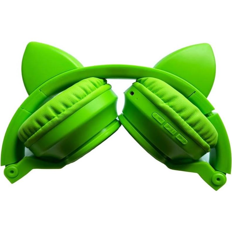 Auriculares Bluetooth Lavifree US-STN26 Niños Verde con Luz LED