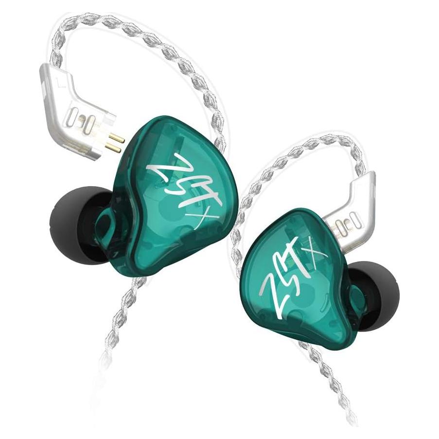 Auriculares In Ear KZ ZST X 1BA 1DD HiFi Desmontables