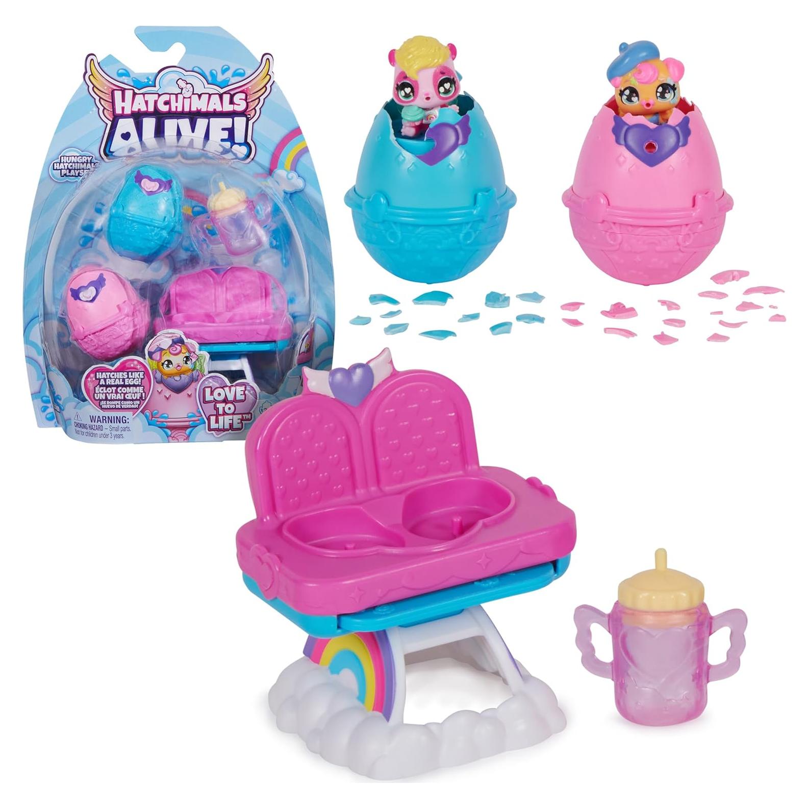 Hatchimals Alive Spin Master Set de Juego con Trona