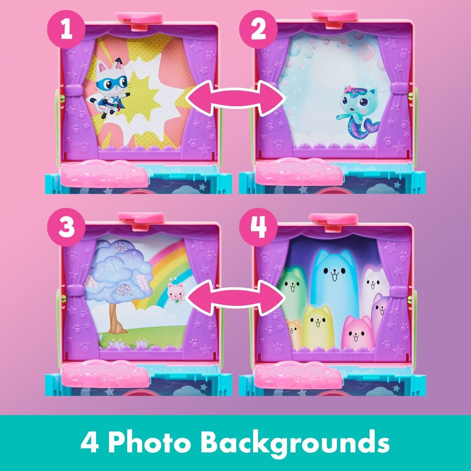 Armario de Disfraces Gabby - Juego Portátil con Muñeca y Accesorios