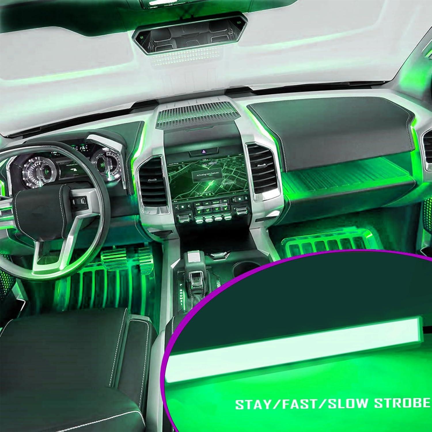 Panel LED Electroluminiscente Flexible 3x24 cm Verde - Ourbest1