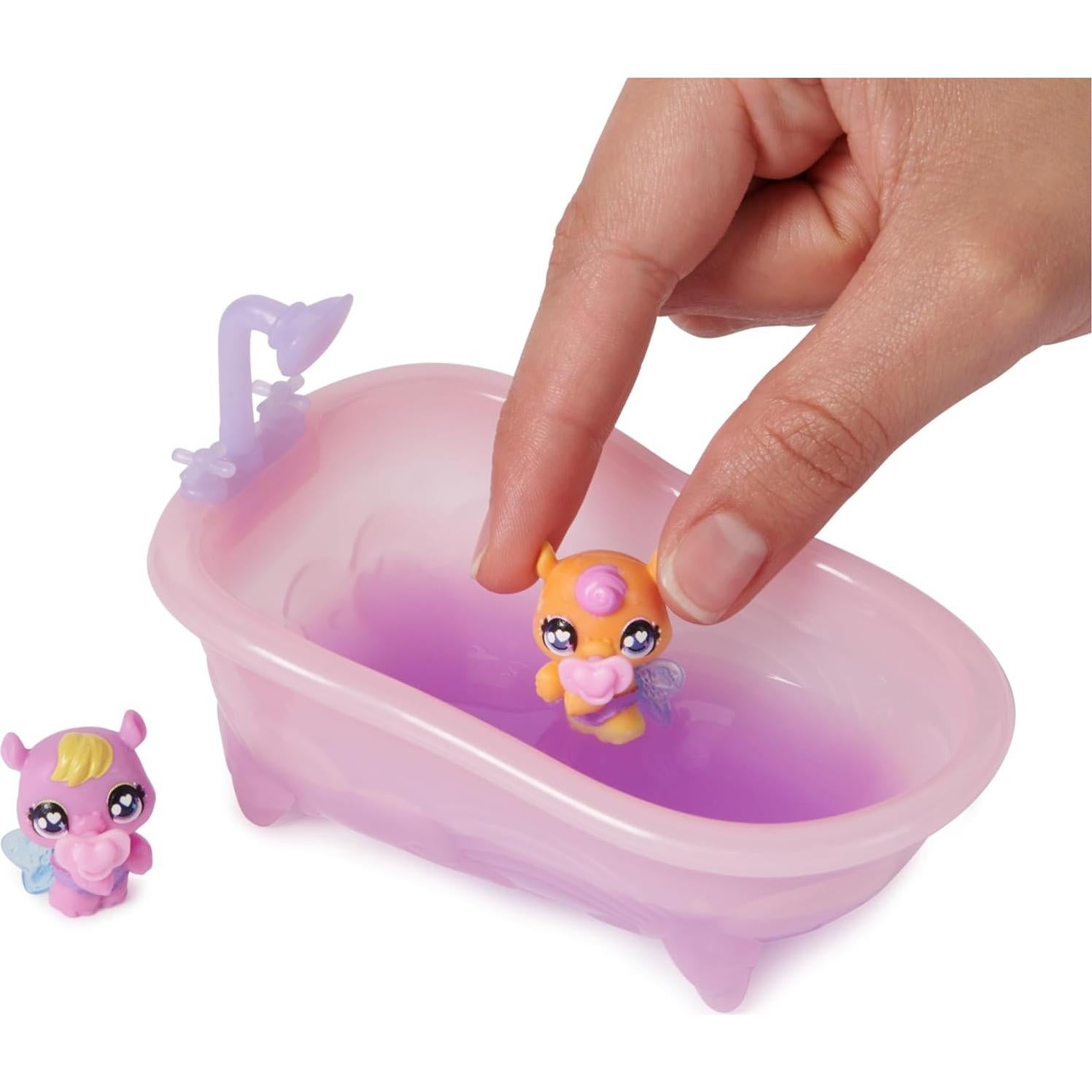 Hatchimals Alive Set de Juego con 2 Hipopótamos y 15 Accesorios