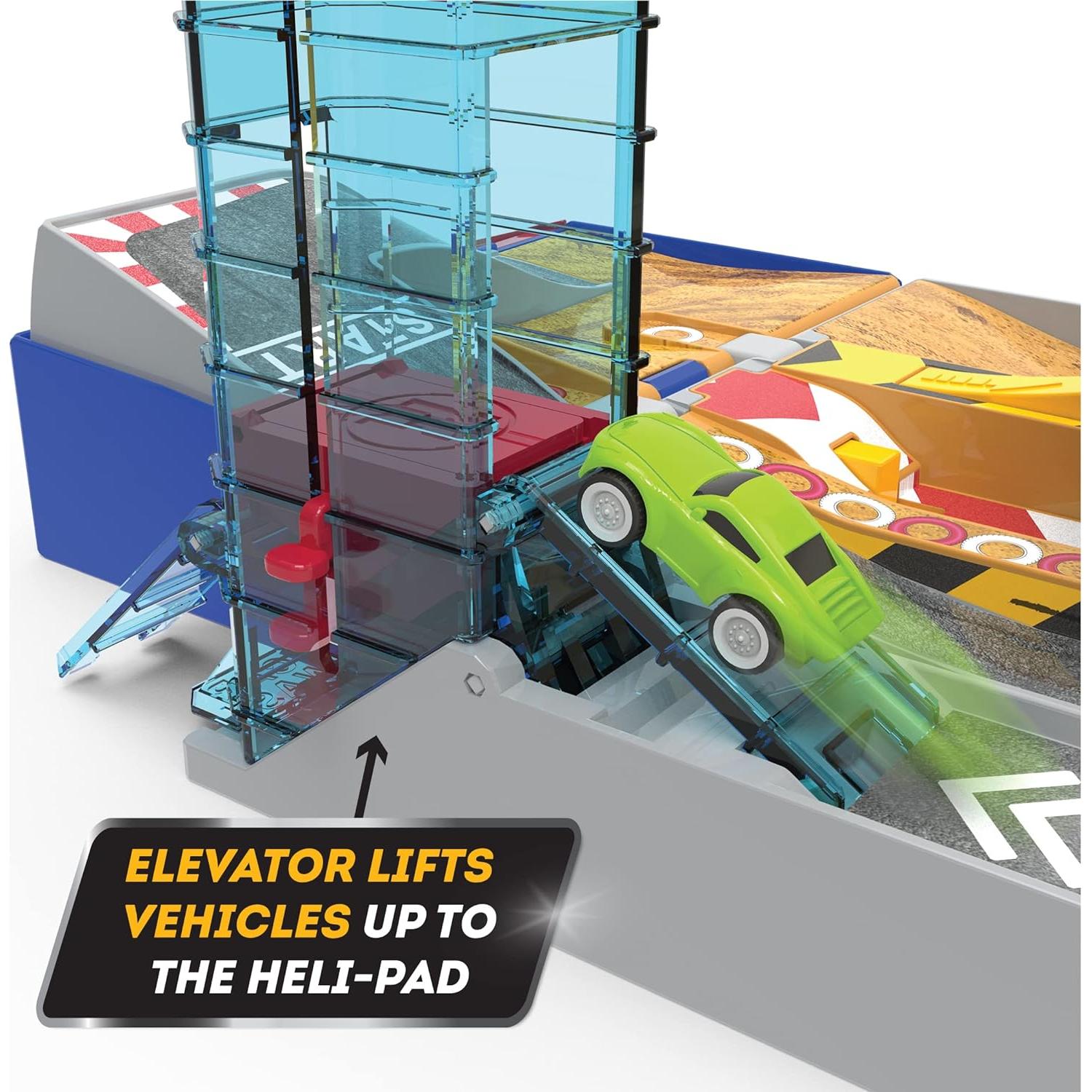 Set de Juego de Pista de Carreras Battat 80 Piezas 3+