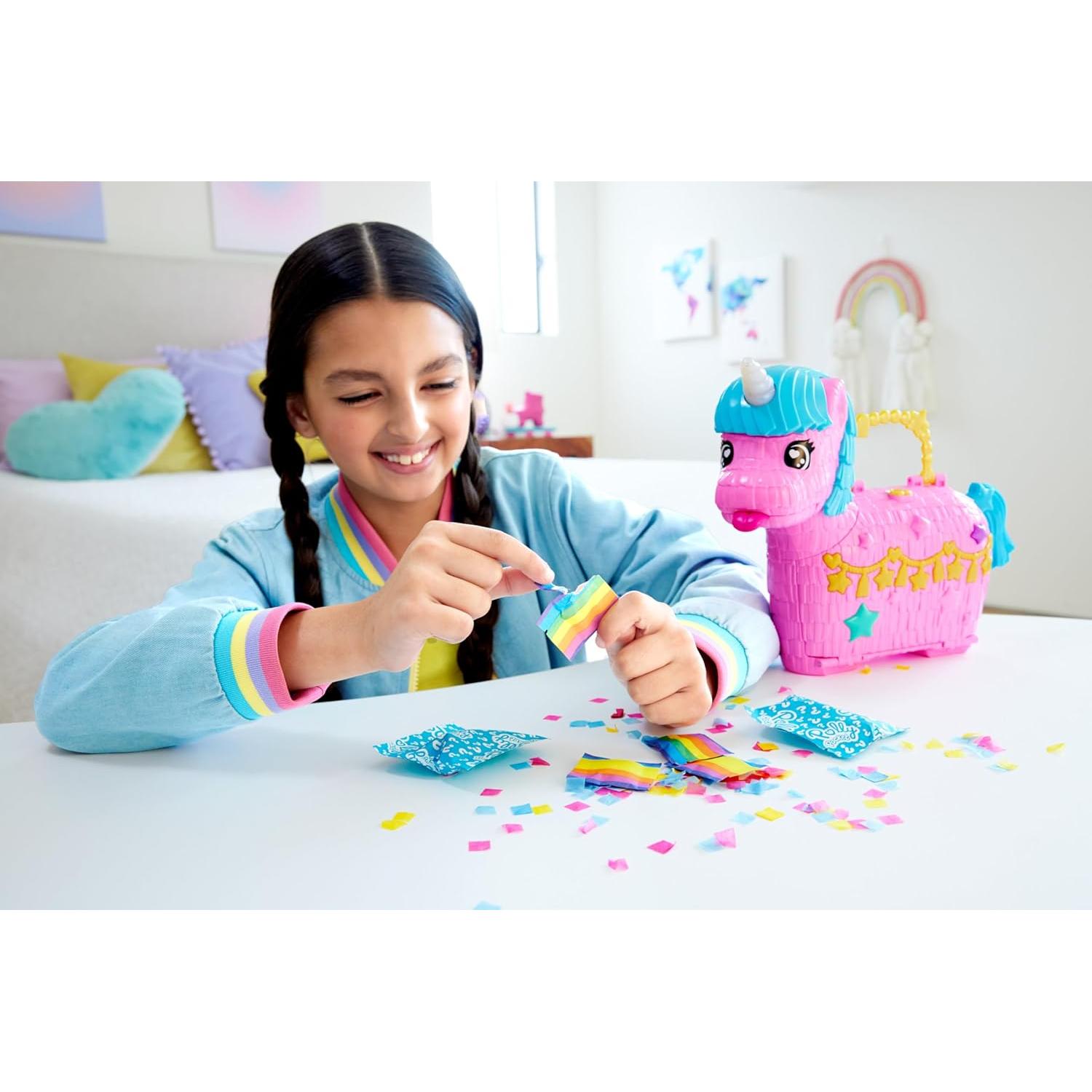 Set de Fiesta Polly Pocket Unicornios + 25 Accesorios