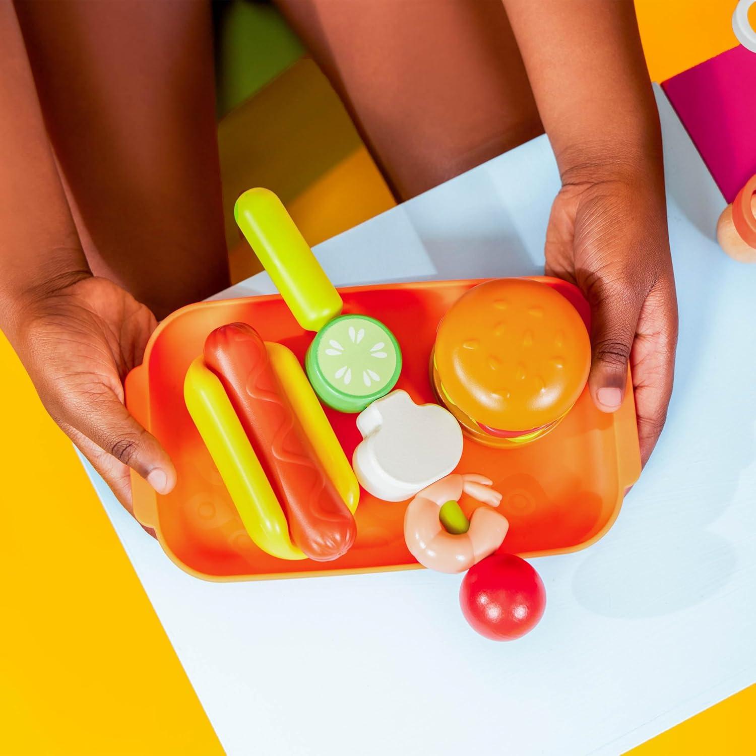 B. toys Mini Chef Parrilla BBQ Juguete 16 Piezas 3 Años+