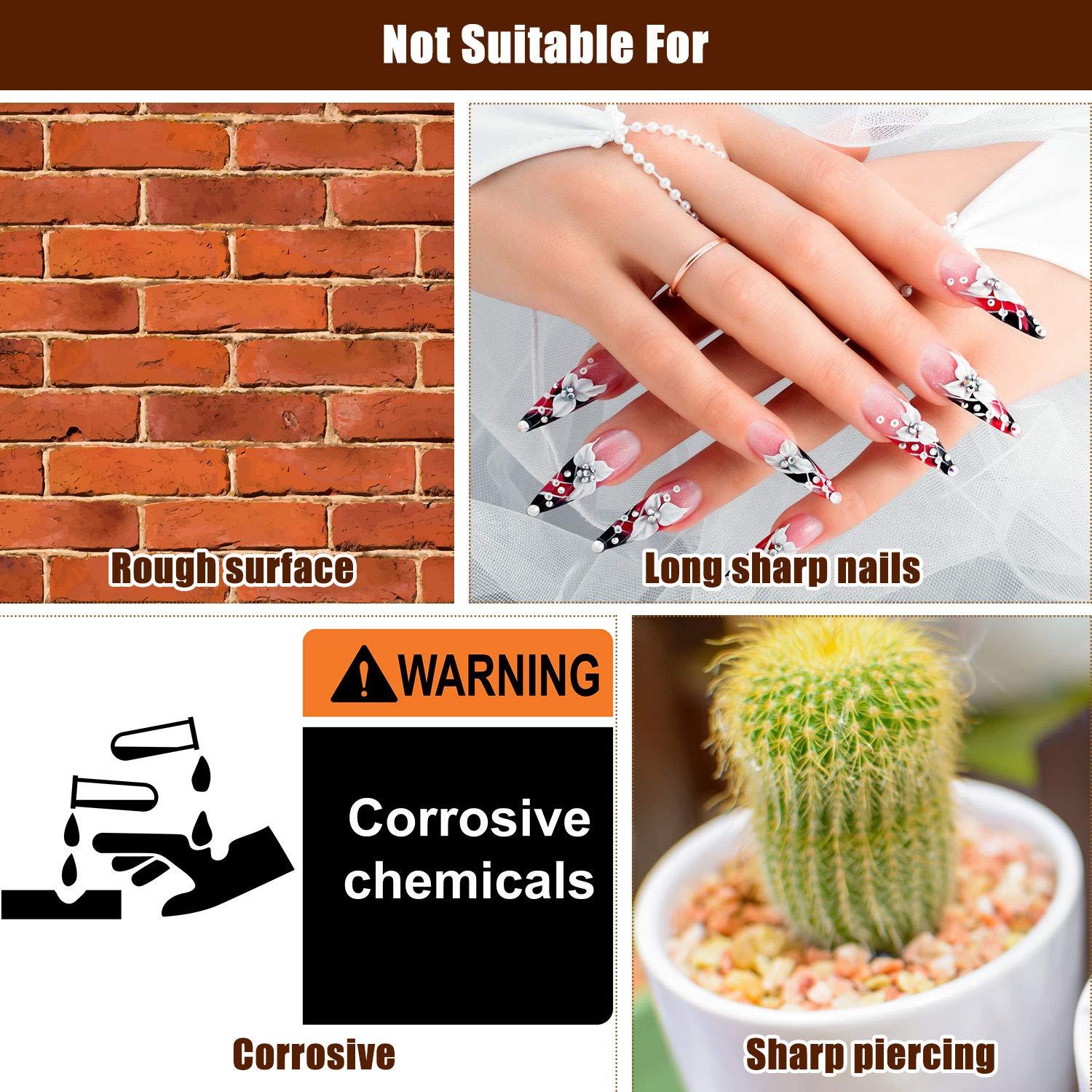 Protector de Dedos de Gel de Silicona Frienda 30 Piezas Albaricoque