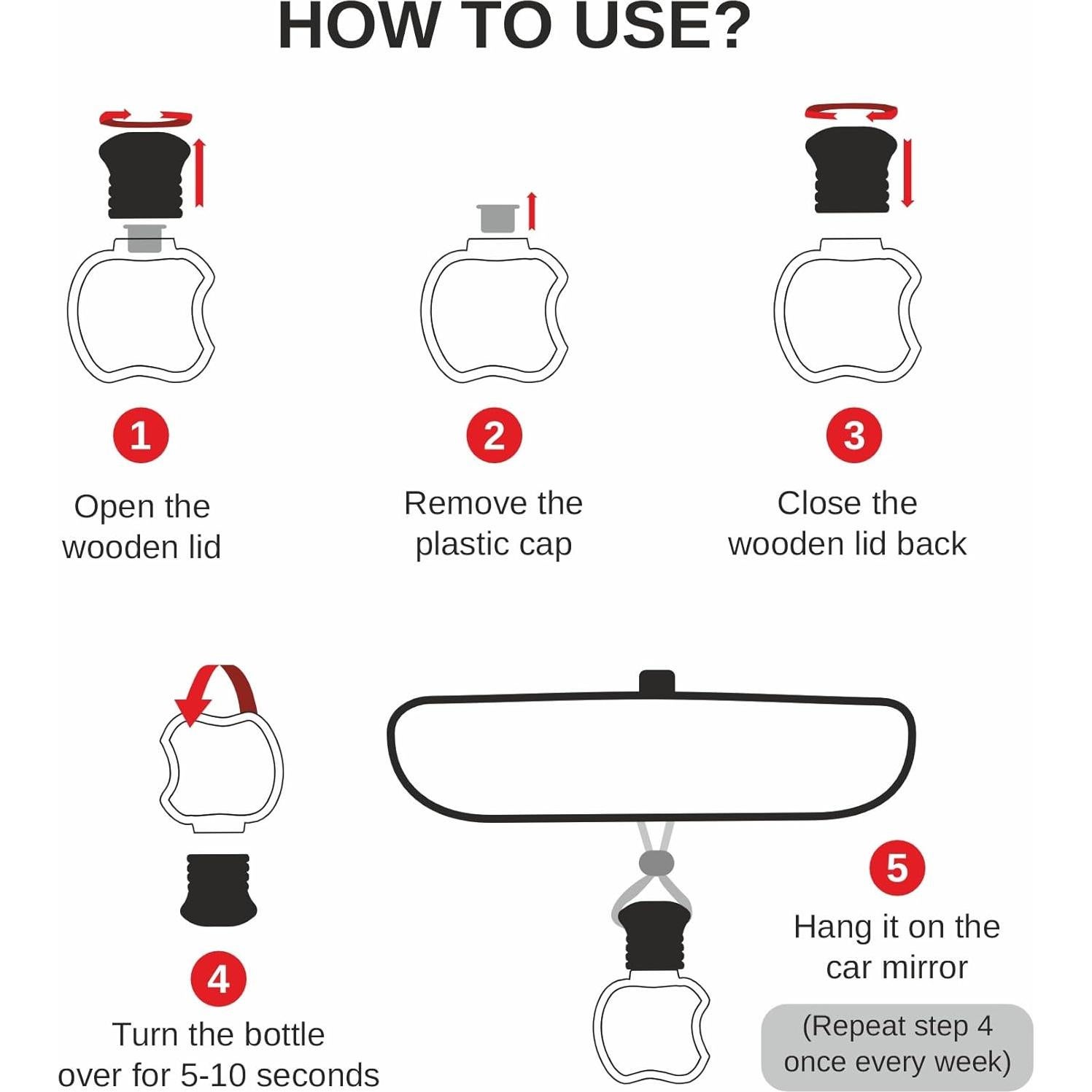 Ambientador de Auto Kabod Lavanda Vainilla 2 Pack 10 ml