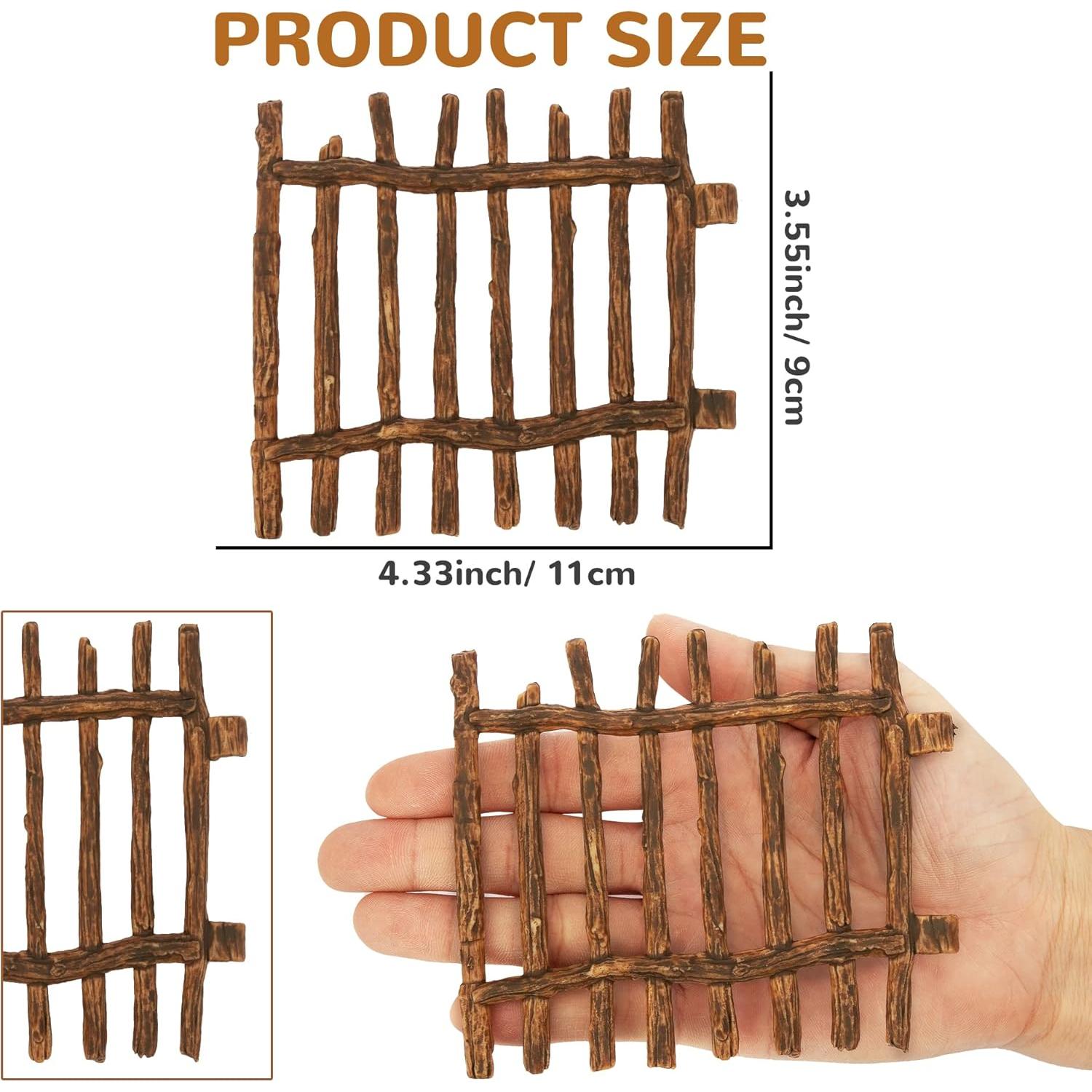 Valla de Juguete EYSCOTA 12 Piezas Accesorios para Caballos