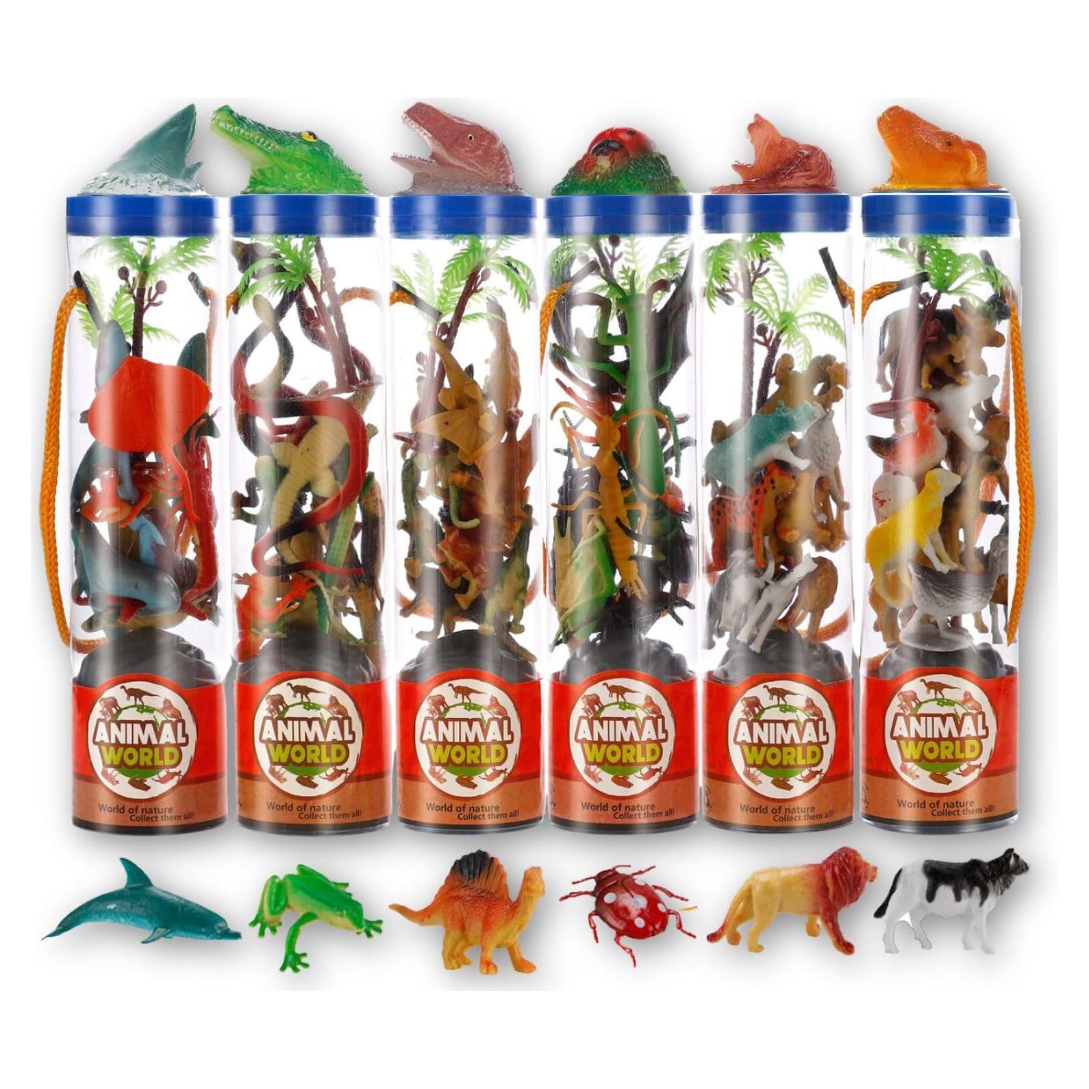 Set de 78 Figuras de Animales Pequeños Liberty Imports