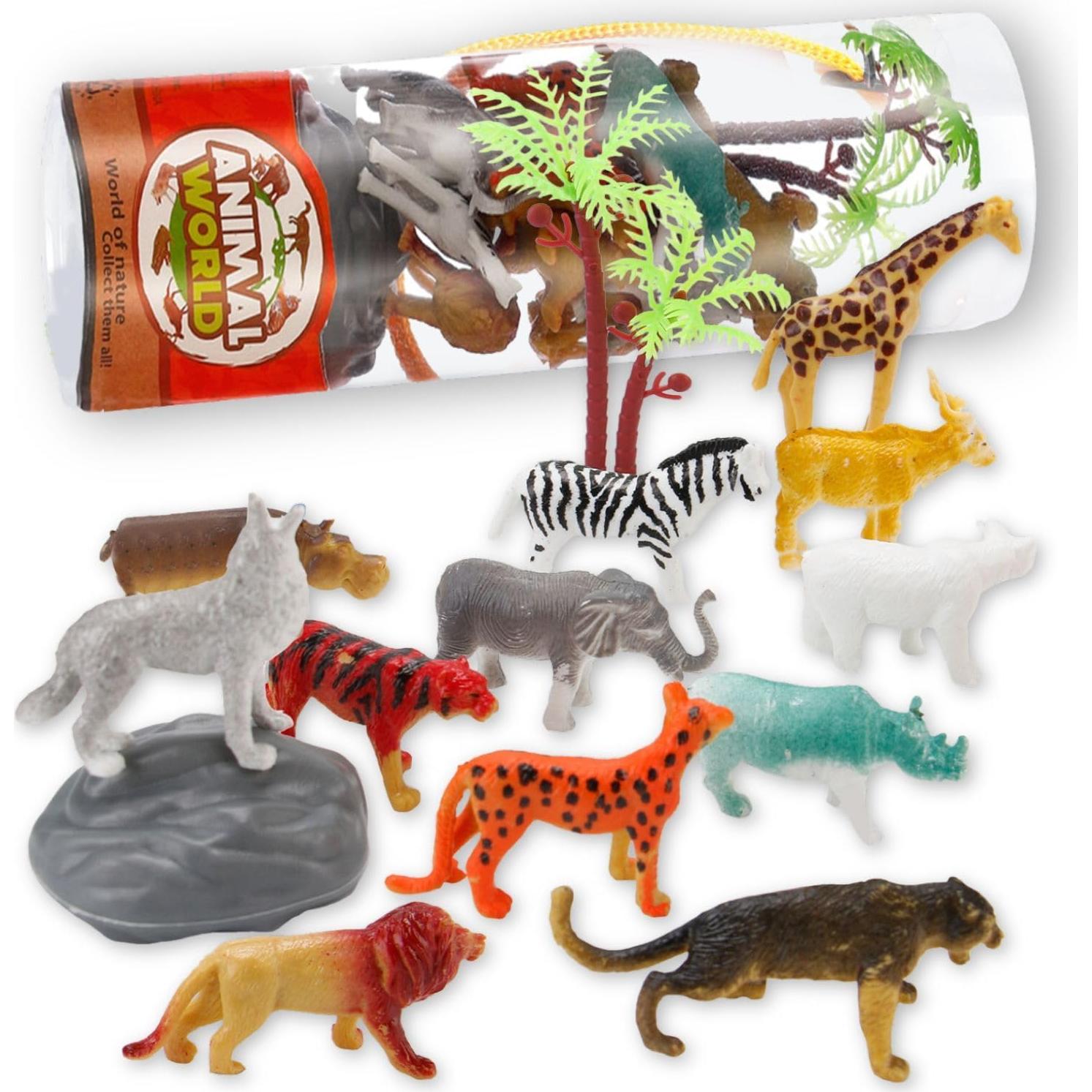 Set de 78 Figuras de Animales Pequeños Liberty Imports