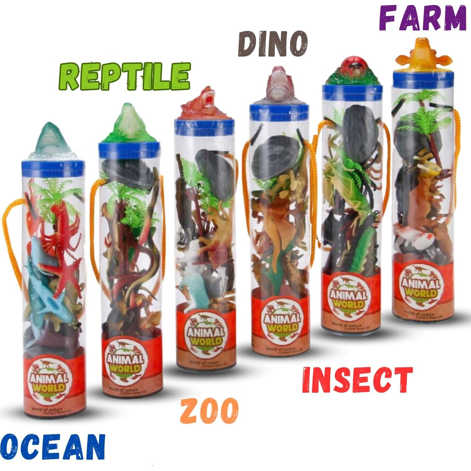 Set de 78 Figuras de Animales Pequeños Liberty Imports