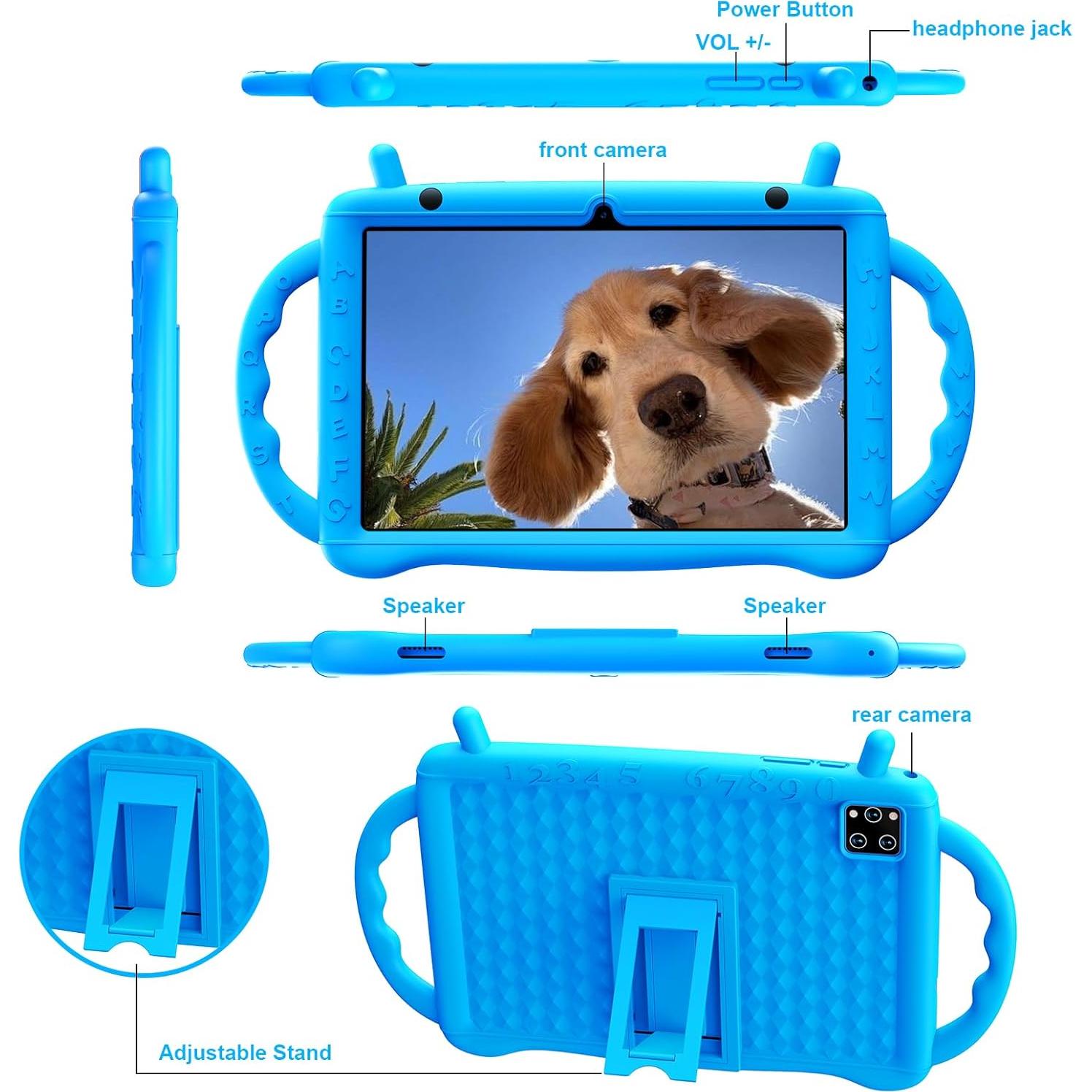 Tableta Infantil YATIOM 10.1" Android 14 64GB WiFi Bluetooth