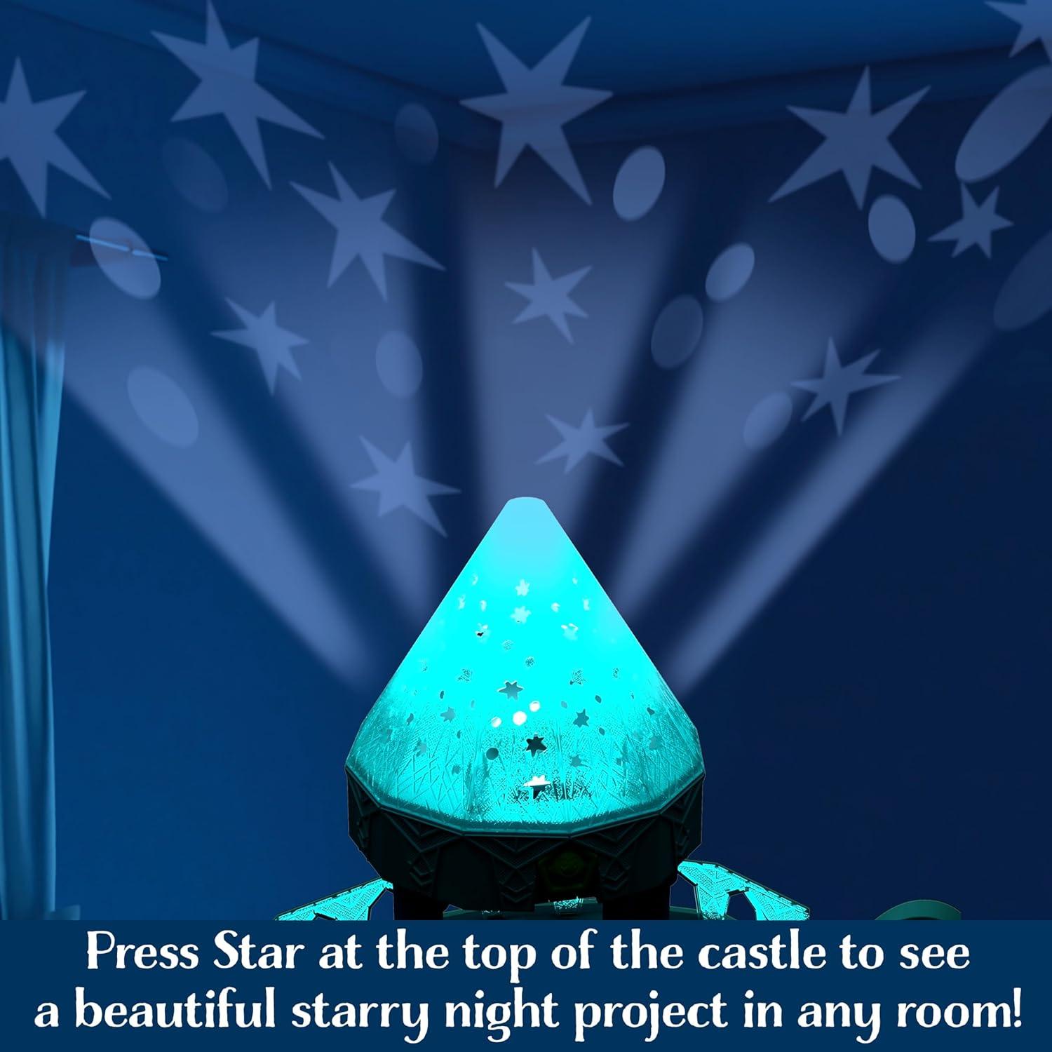 Casa de Muñecas Castillo Rosas Mattel Disney Wish 20 Accesorios