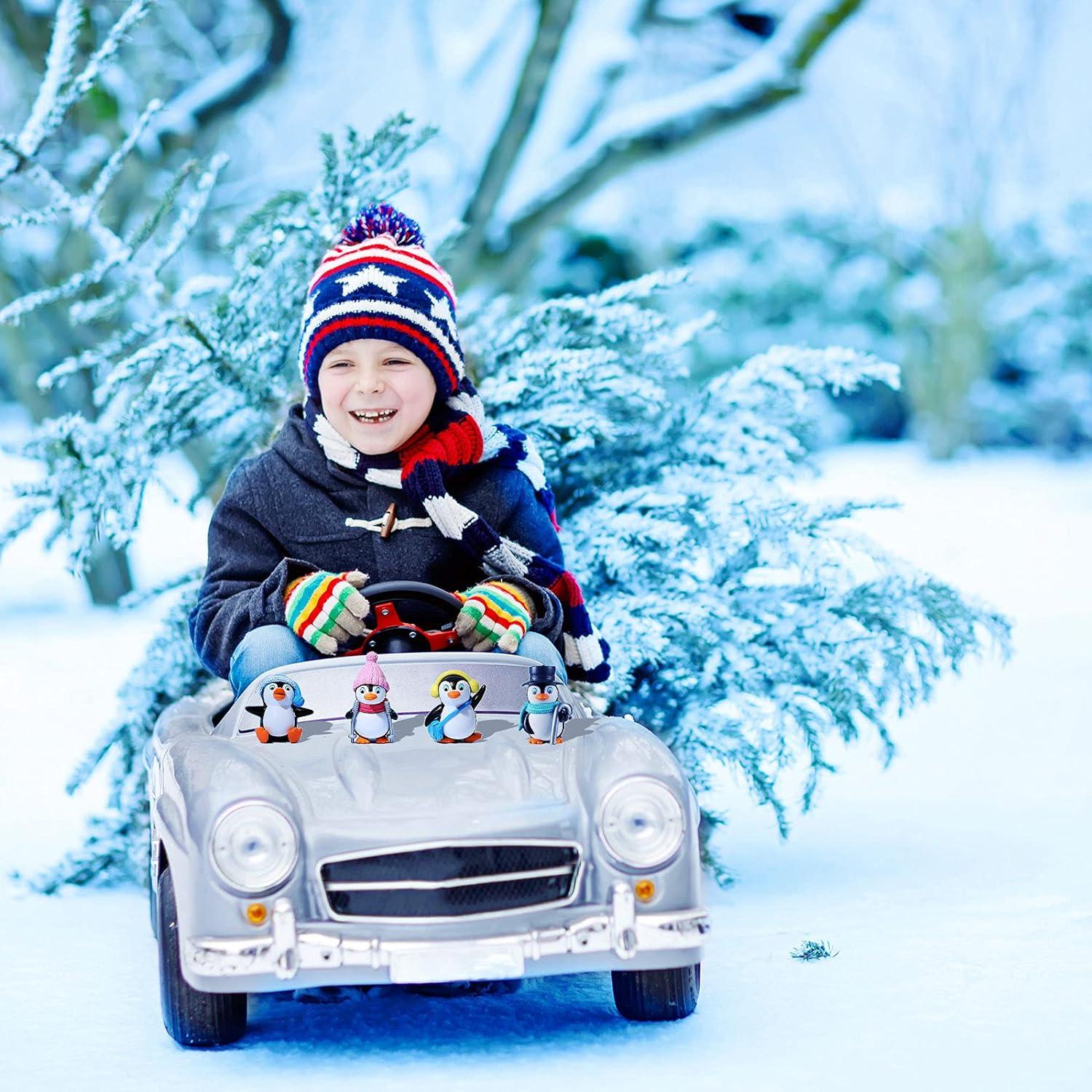 Set de 16 Figuras de Pingüinos Lindos Zhanmai Decoración