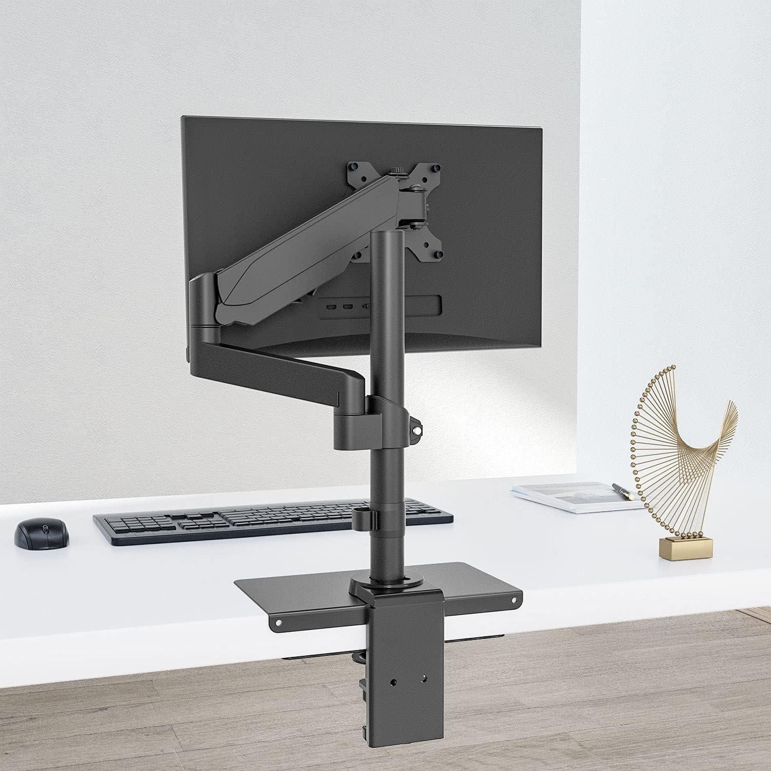 Placa de Refuerzo WALI CGRP-B para Montaje de Monitor Negro