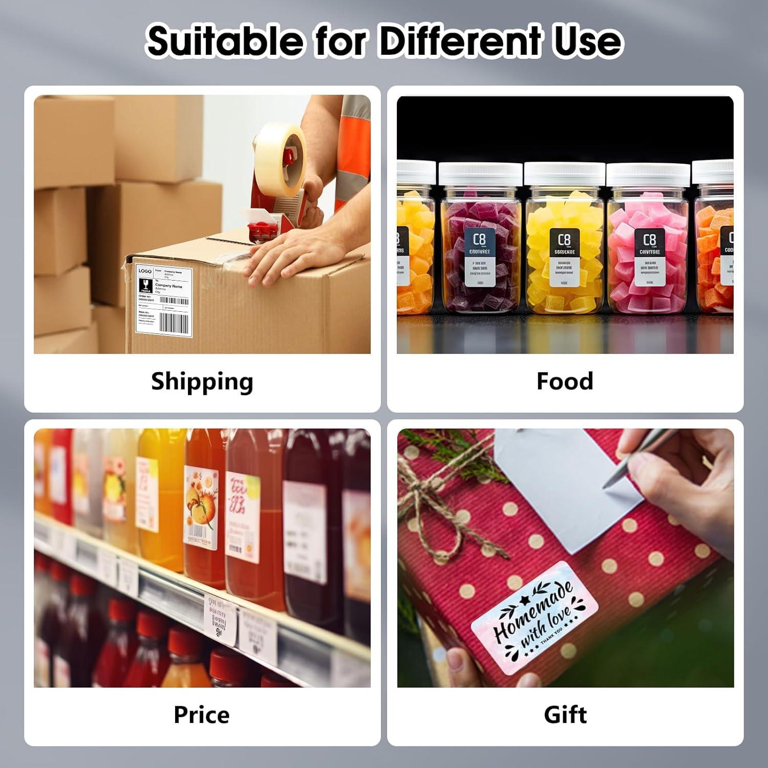 Impresora de Etiquetas Térmicas WiFi Phomemo 344WF 300DPI