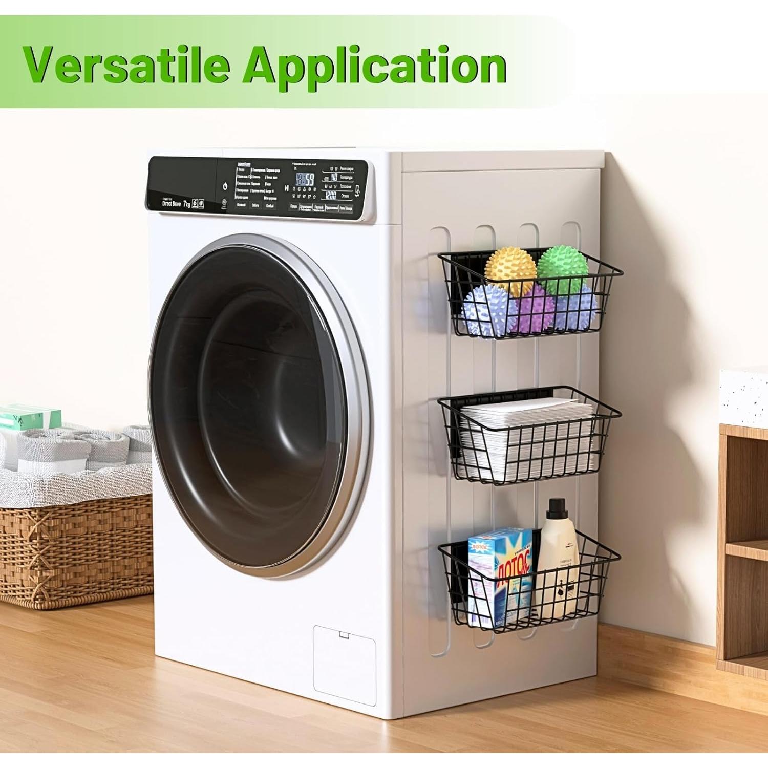 Estante Magnético para Refrigerador Ofiray-home 2 Unidades Negro