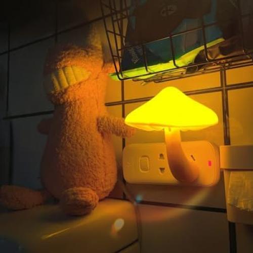 Luz Nocturna Enchufable AUSAYE 4 Pack LED Multicolor