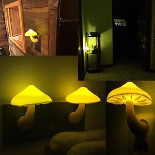 Luz Nocturna Enchufable AUSAYE 4 Pack LED Multicolor