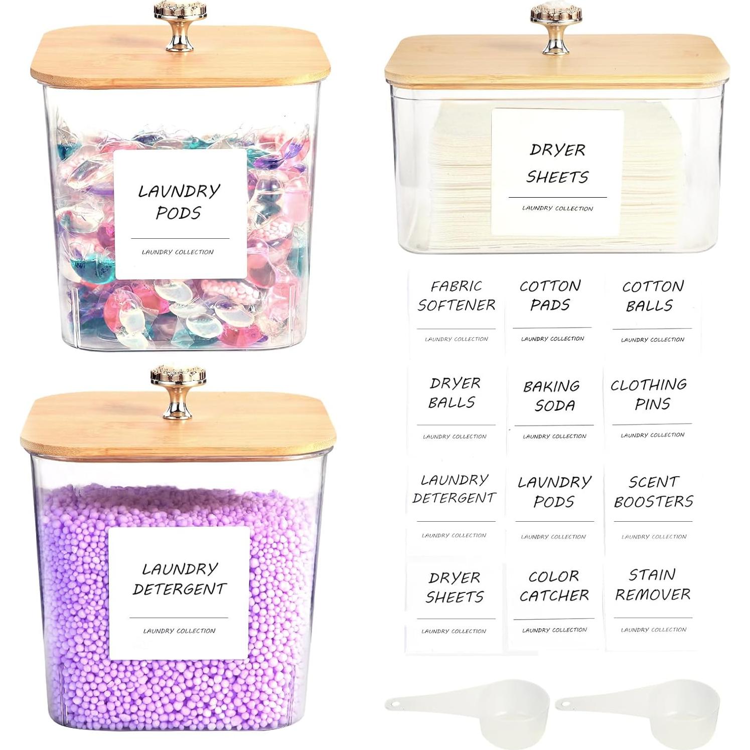 Juego de 3 Contenedores de Almacenamiento PLOUTA HOME 1.15kg