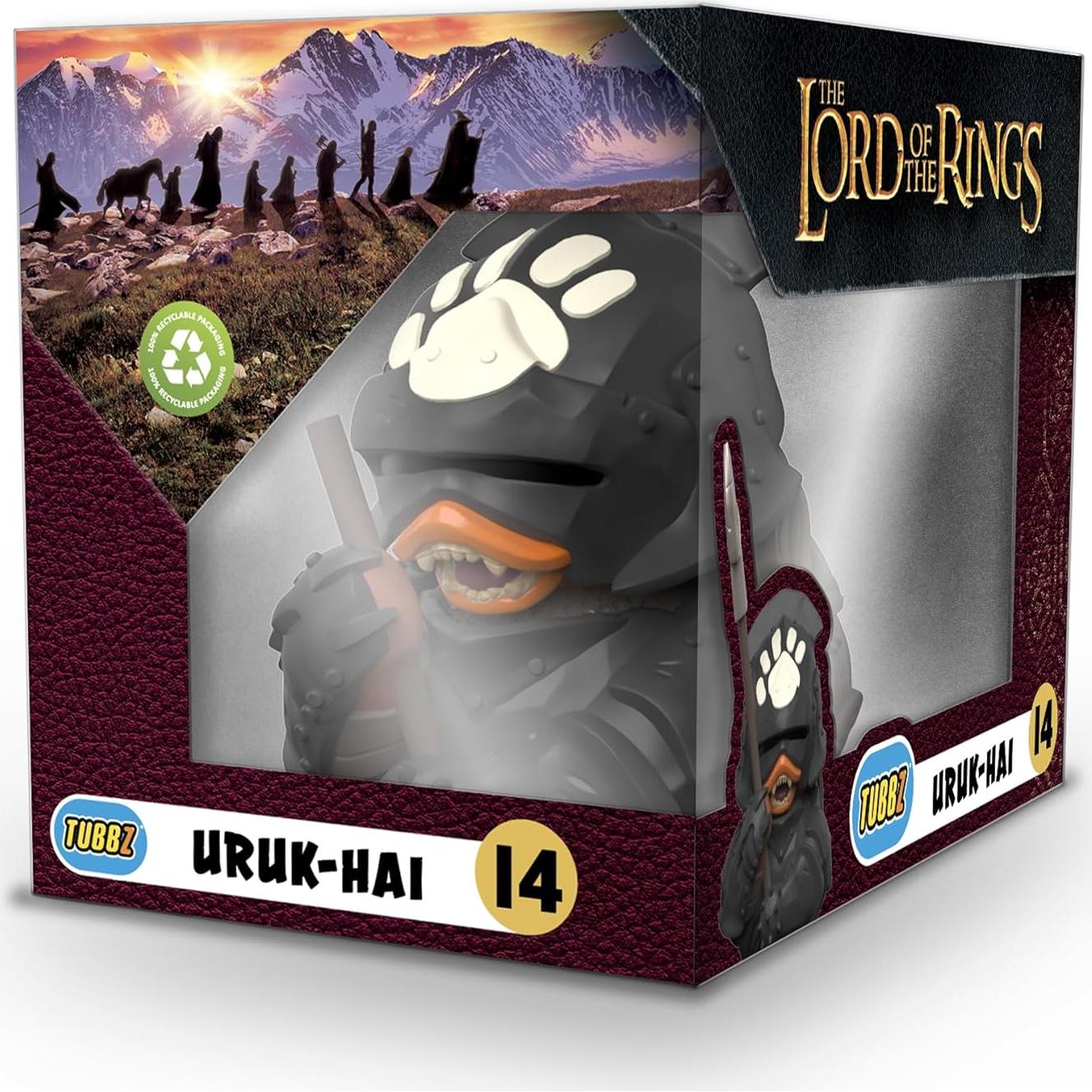 Figura de Pato TUBBZ Uruk-Hai Pikeman 9 cm Coleccionable