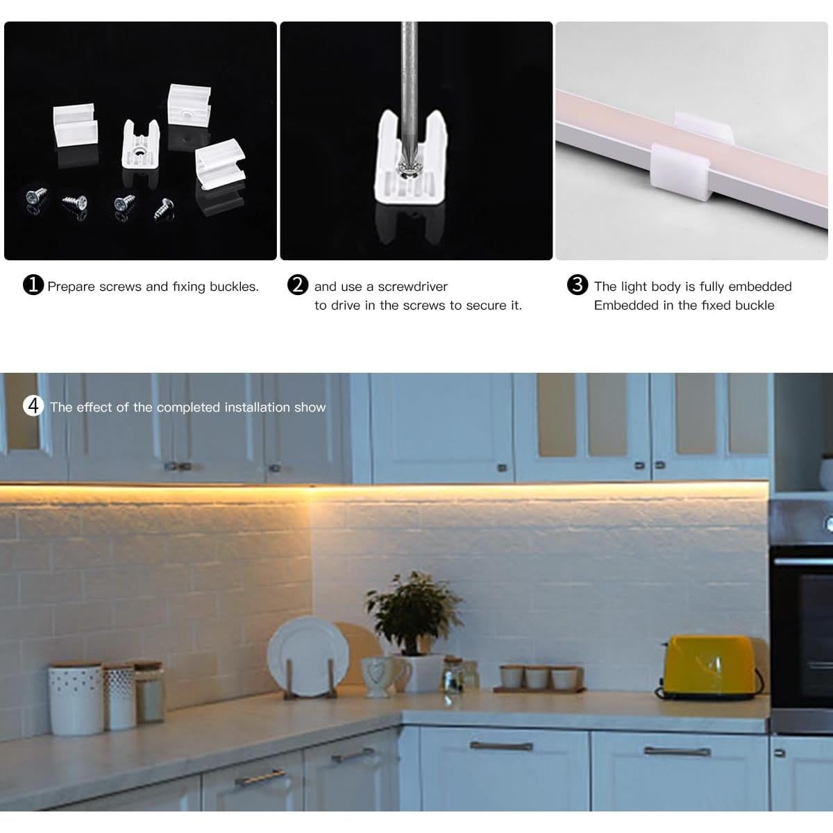 Tira LED COB 1M CHNMALITAI con Sensor de Movimiento 3500K