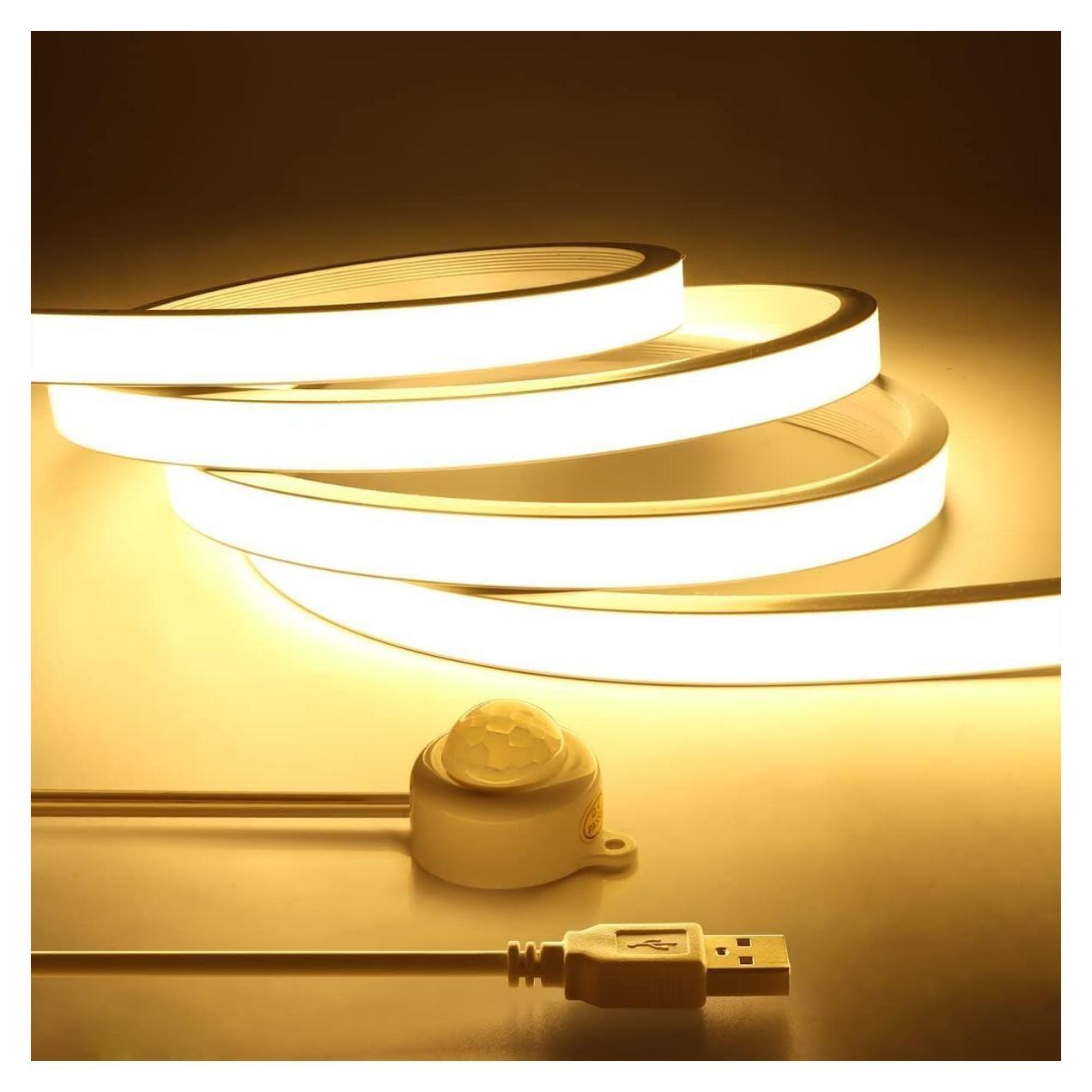 Tira LED COB 1M CHNMALITAI con Sensor de Movimiento 3500K