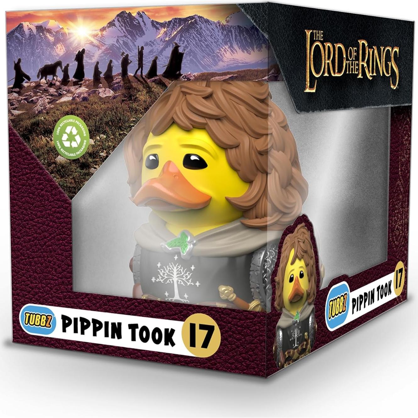 Figura de Pato Tubbz Pippin Took - 12.7 cm de El Señor de los Anillos