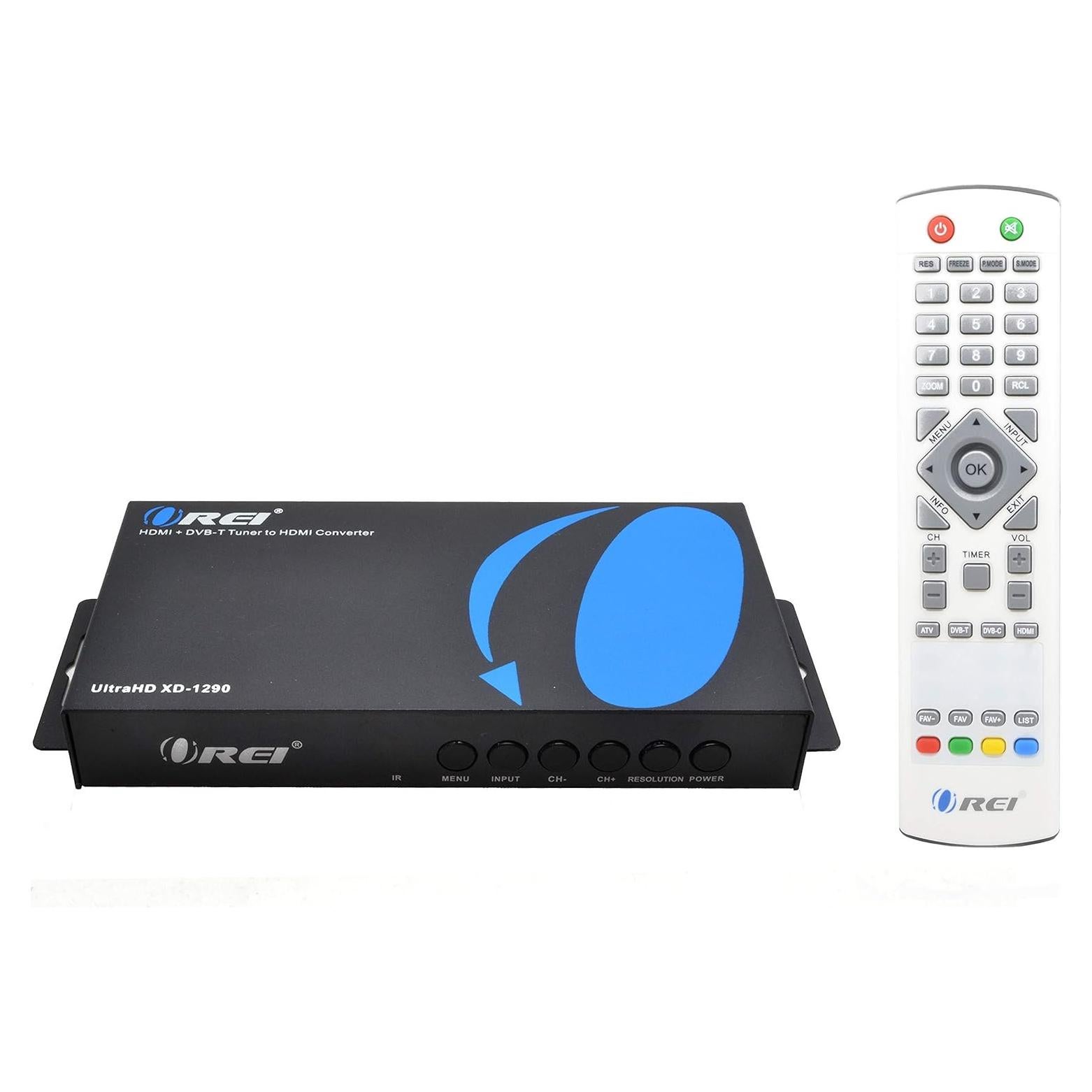 Convertidor HDMI OREI XD-1290 4K con Sintonizador DVB-T