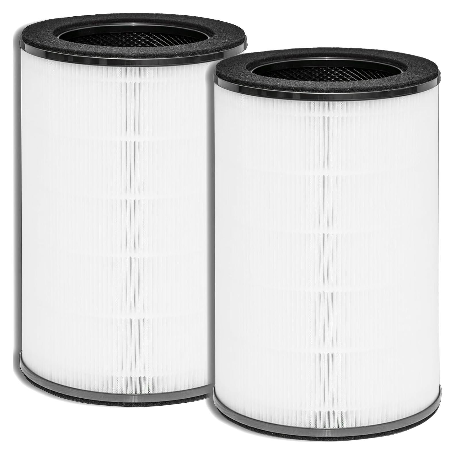 Paquete de 2 Filtros HEPA Verdadero AP-T45 para Purificador HoMedics