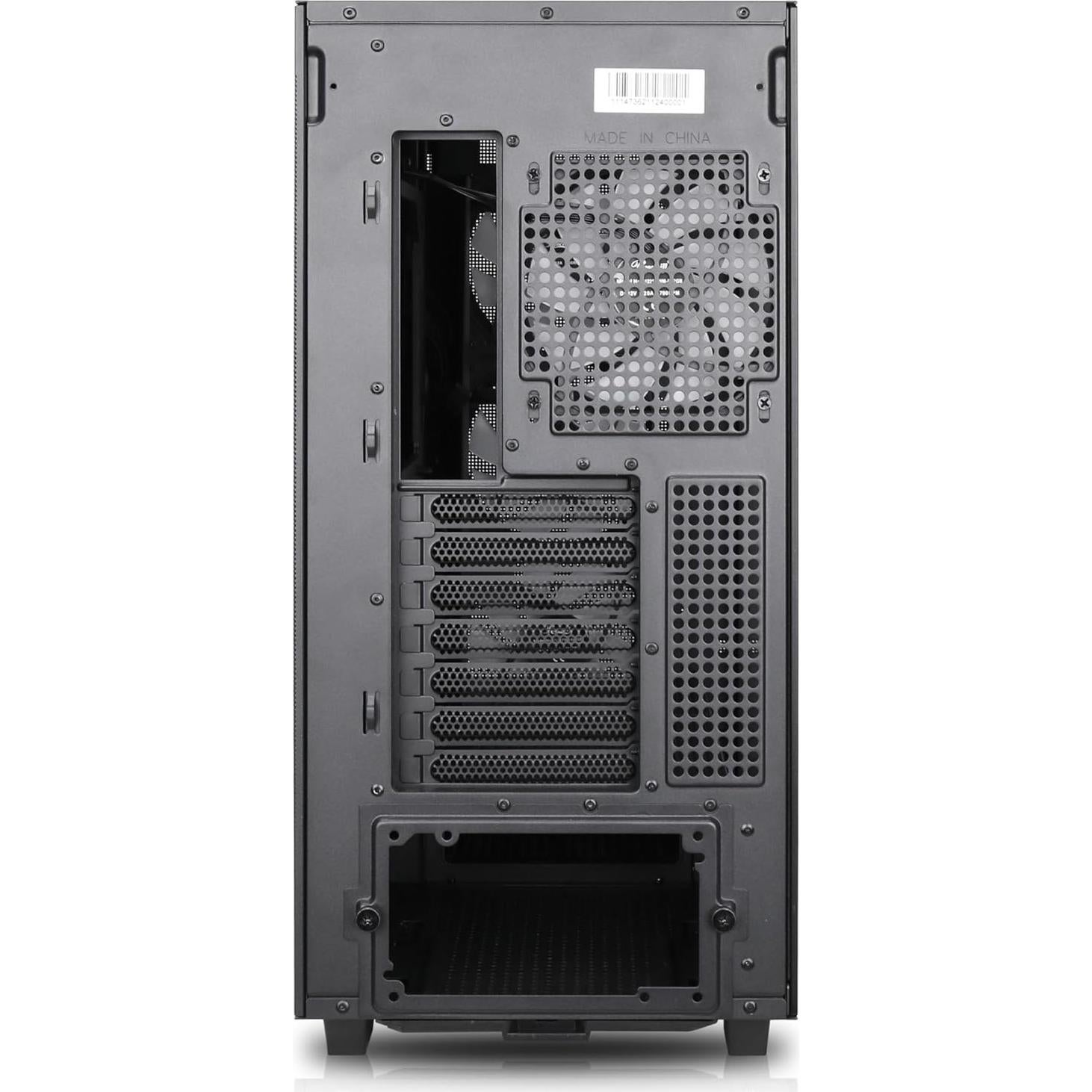 Caja de Computadora Rosewill Helium Flow Negra ATX Mid Tower