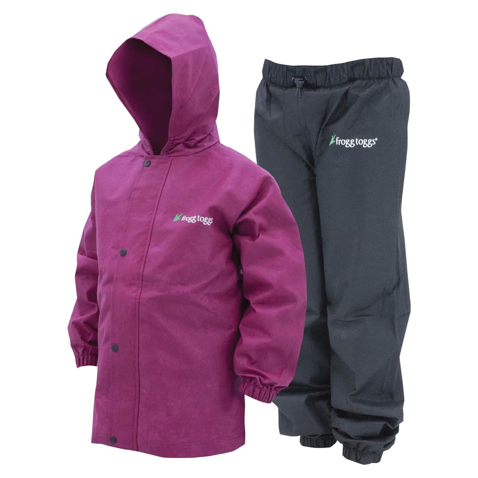 Traje de Lluvia Impermeable FROGG TOGGS Polly Woggs Niños