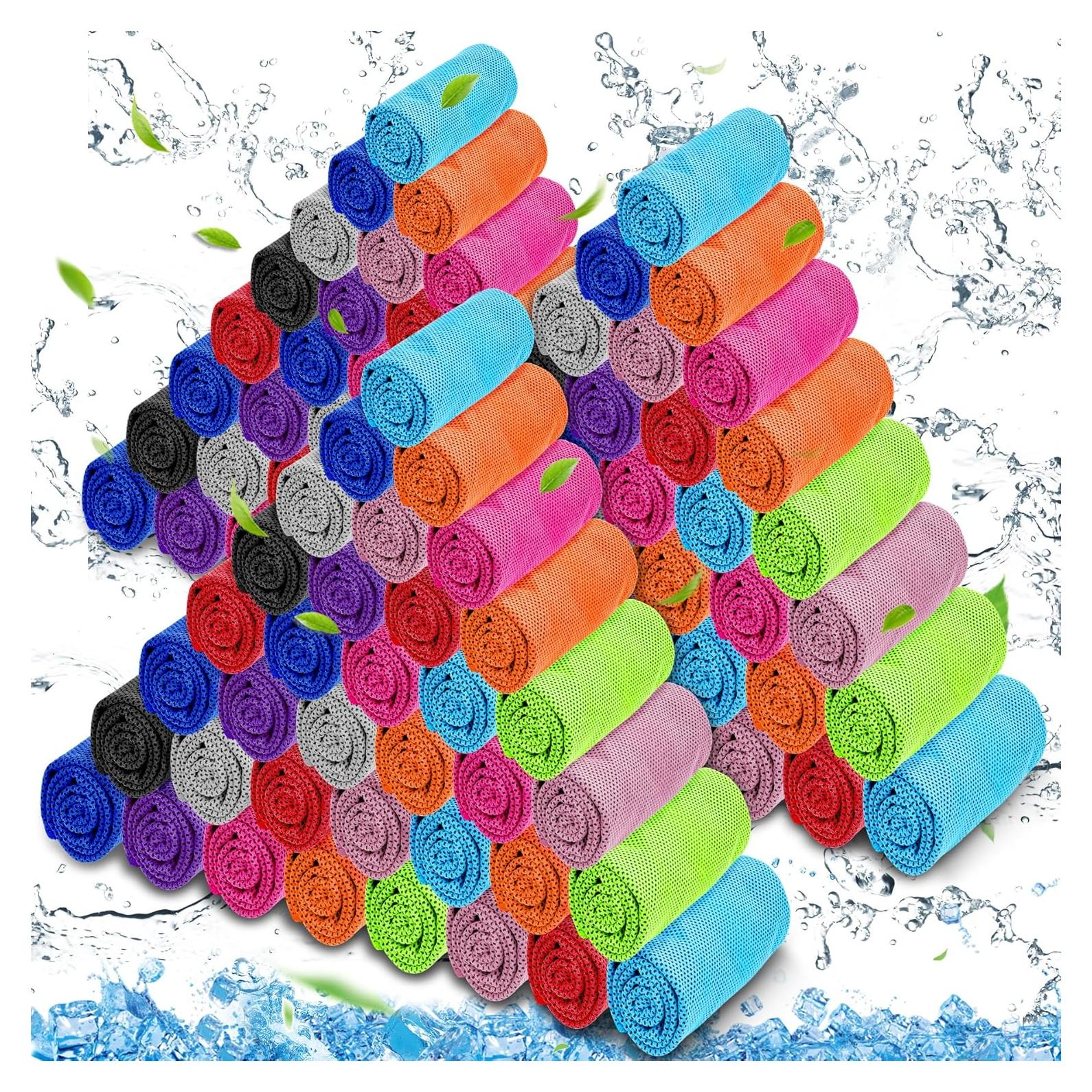 Toallas Enfriadoras MENOLY 120 Paquete Microfibra Multicolor