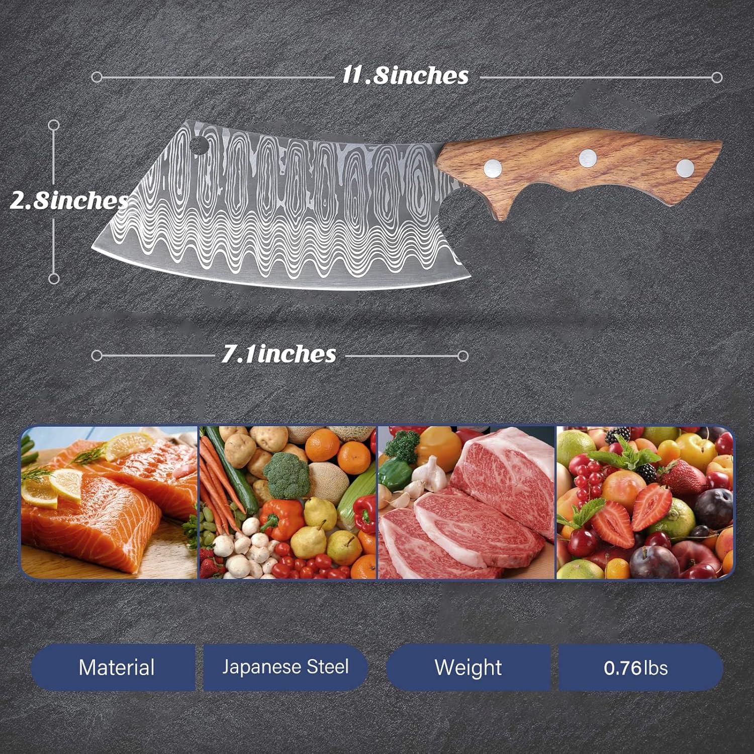 Cuchillo de Cocina Huusk Japón 18cm Acero Alto Carbono