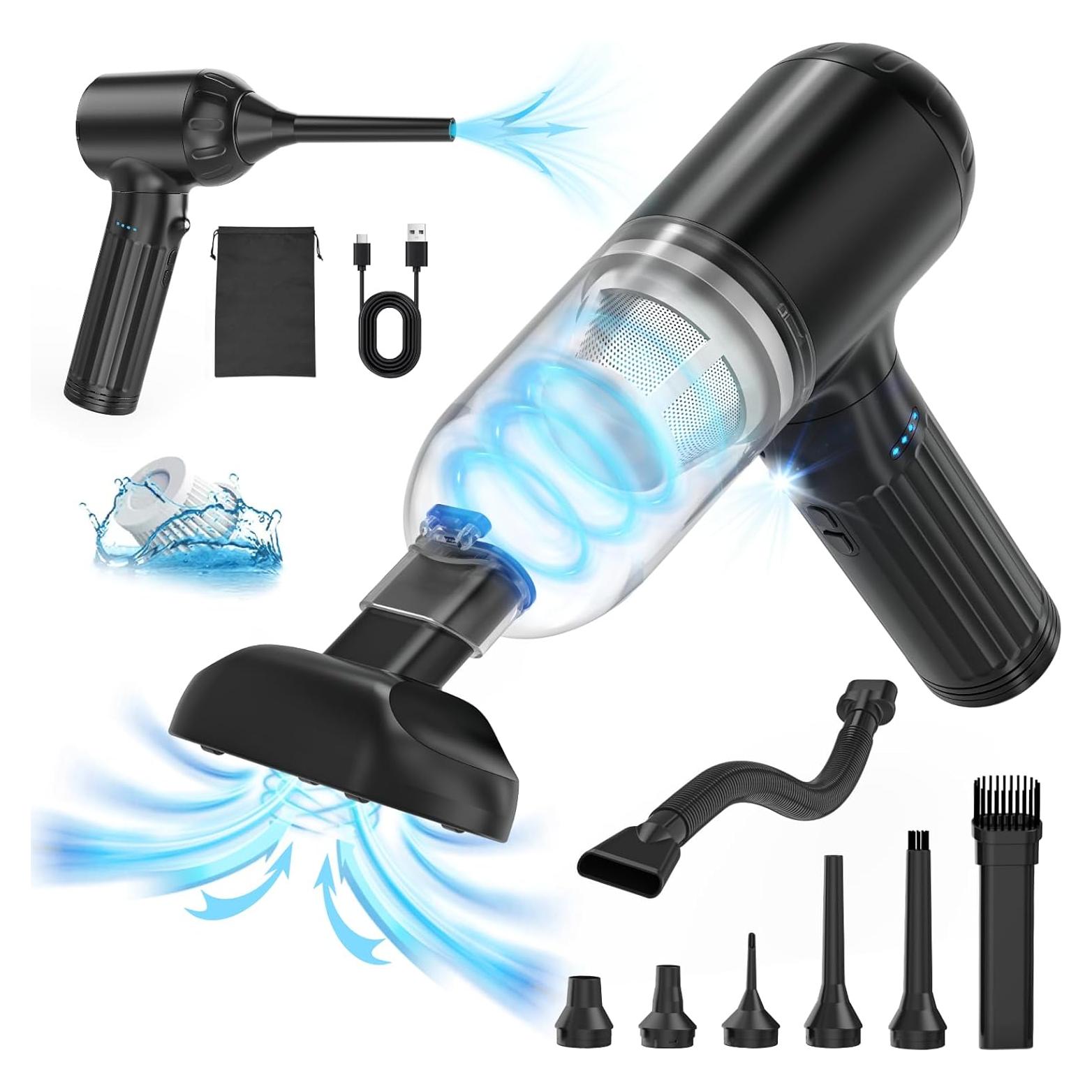 Aspiradora de Coche Inalámbrica OGMAPLE VC16-DB 150W 17000Pa