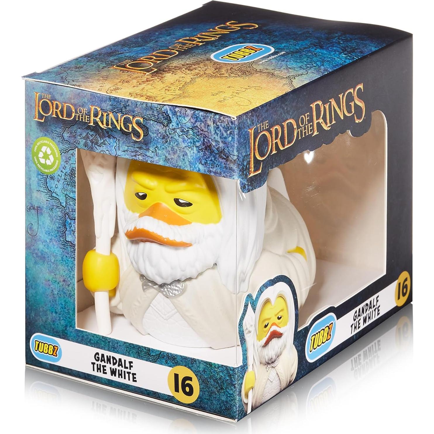 Figura de Pato Gandalf el Blanco TUBBZ 11.94x14.48cm