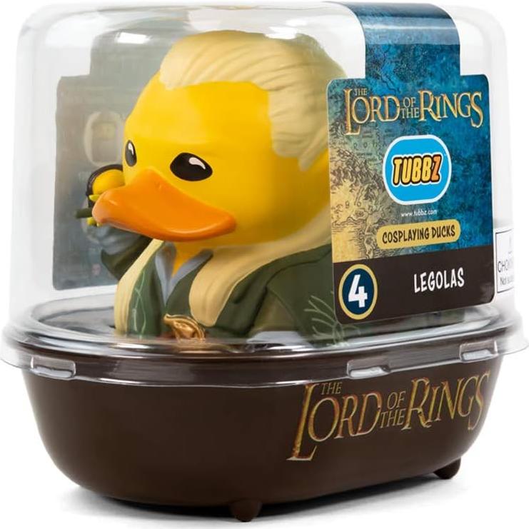 Figura de Pato Legolas - TUBBZ - 9 cm - El Señor de los Anillos