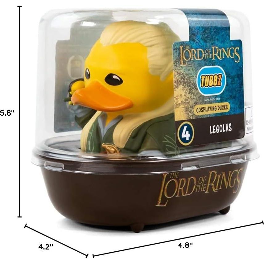 Figura de Pato Legolas - TUBBZ - 9 cm - El Señor de los Anillos