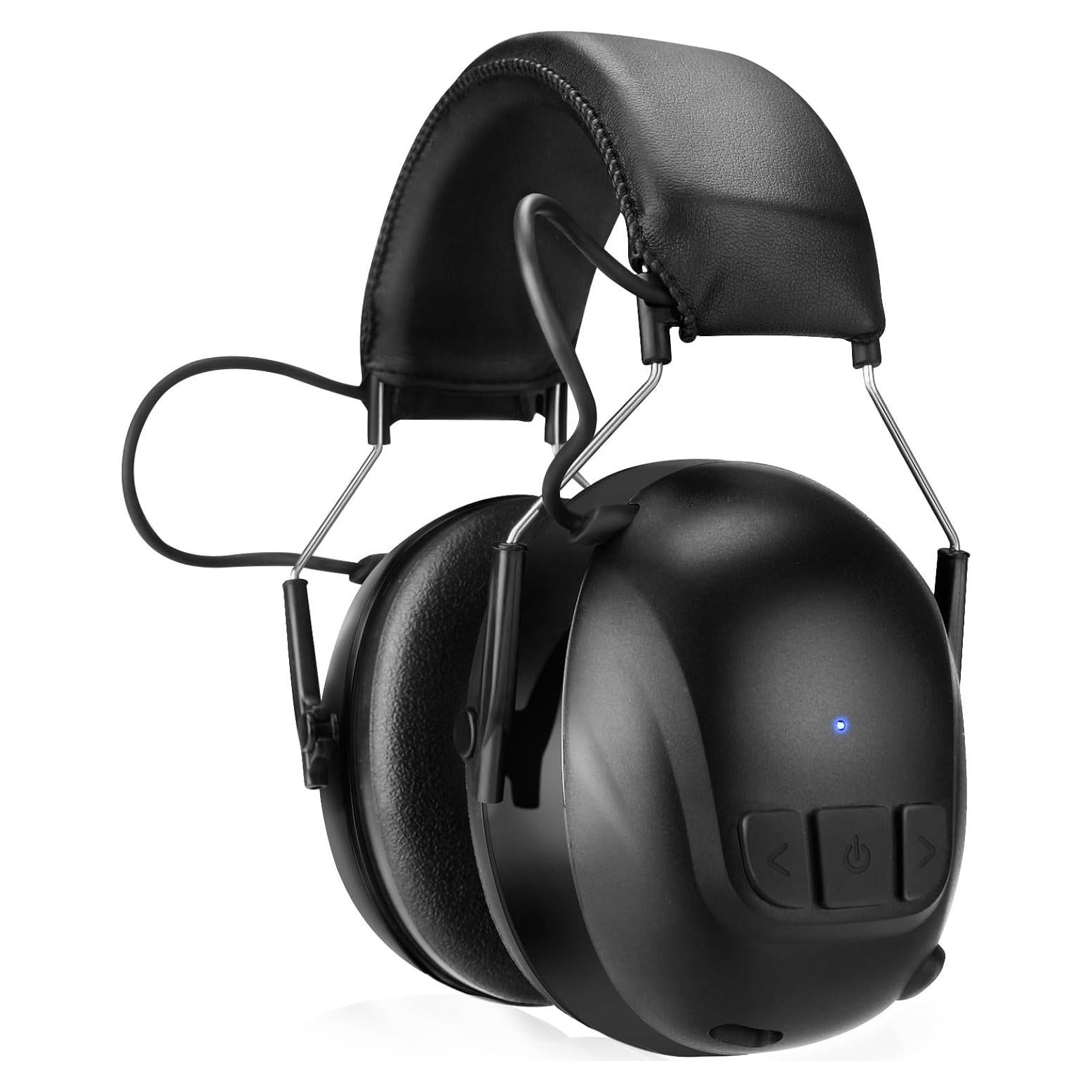 Auriculares de Protección Auditiva Bluetooth 5.4 30dB Negro
